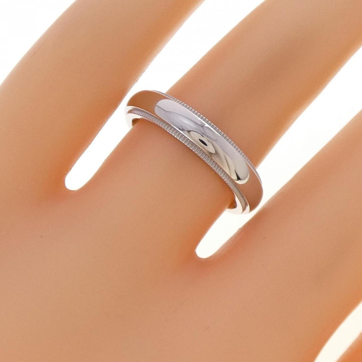 Tiffany Platinum 950 Band Ring (Pre-Owned)