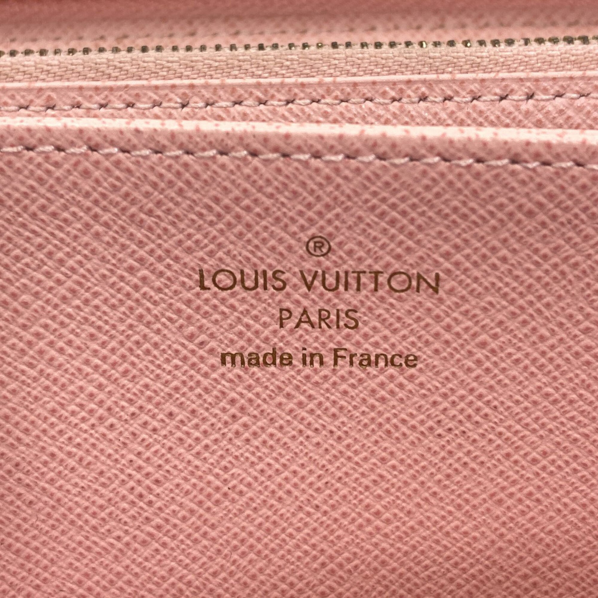 Louis Vuitton Damier Azur Rose Ballerine Damier Canvas Long Wallet (Bi-Fold) (Pre-Owned)