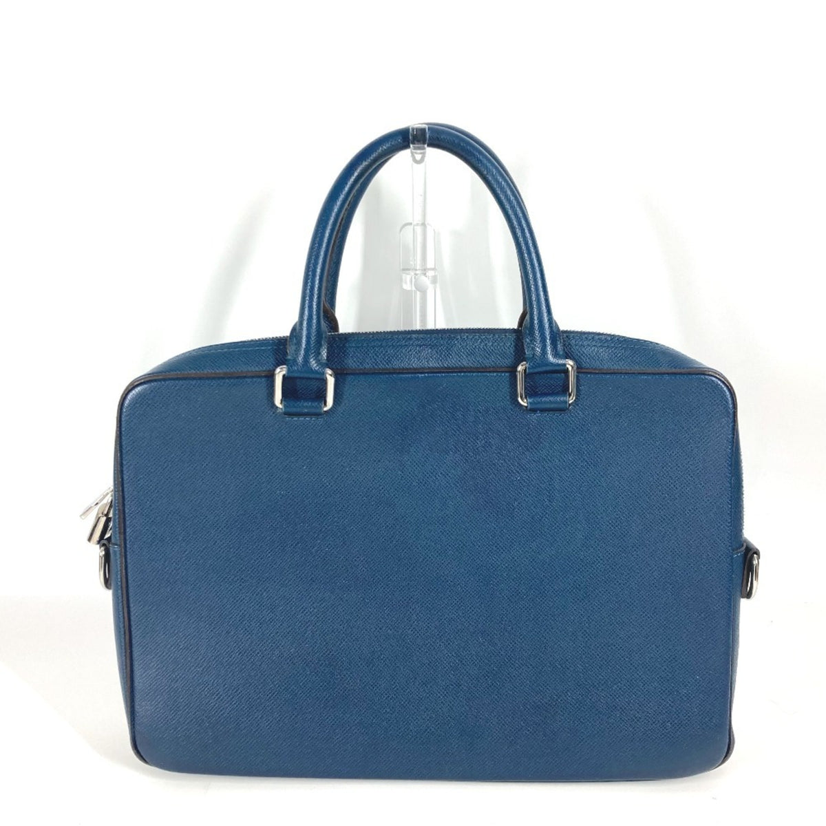 Louis Vuitton Navy Ocean Taiga Leather Briefcase Handbag (Pre-Owned)