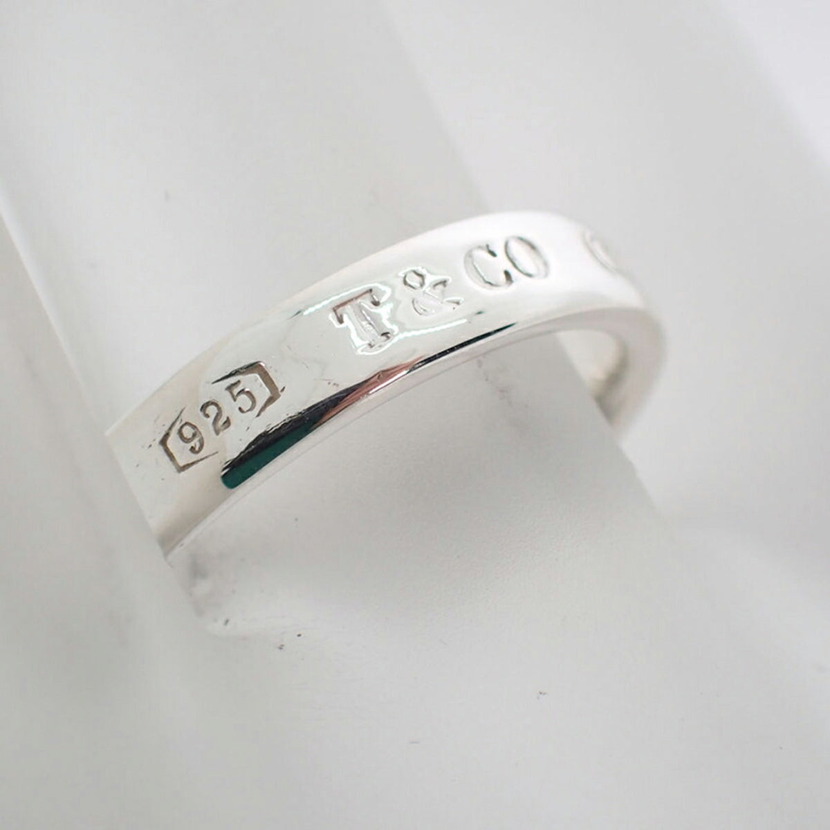 Tiffany Sterling Silver 925 Band Ring (Pre-Owned)