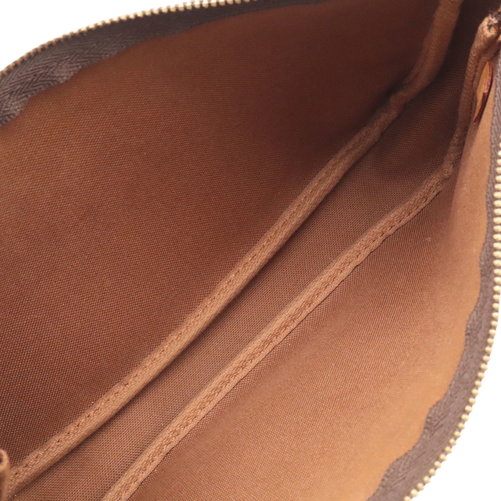 Louis Vuitton Monogram Brown Monogram Handbag Pochette (Pre-Owned)
