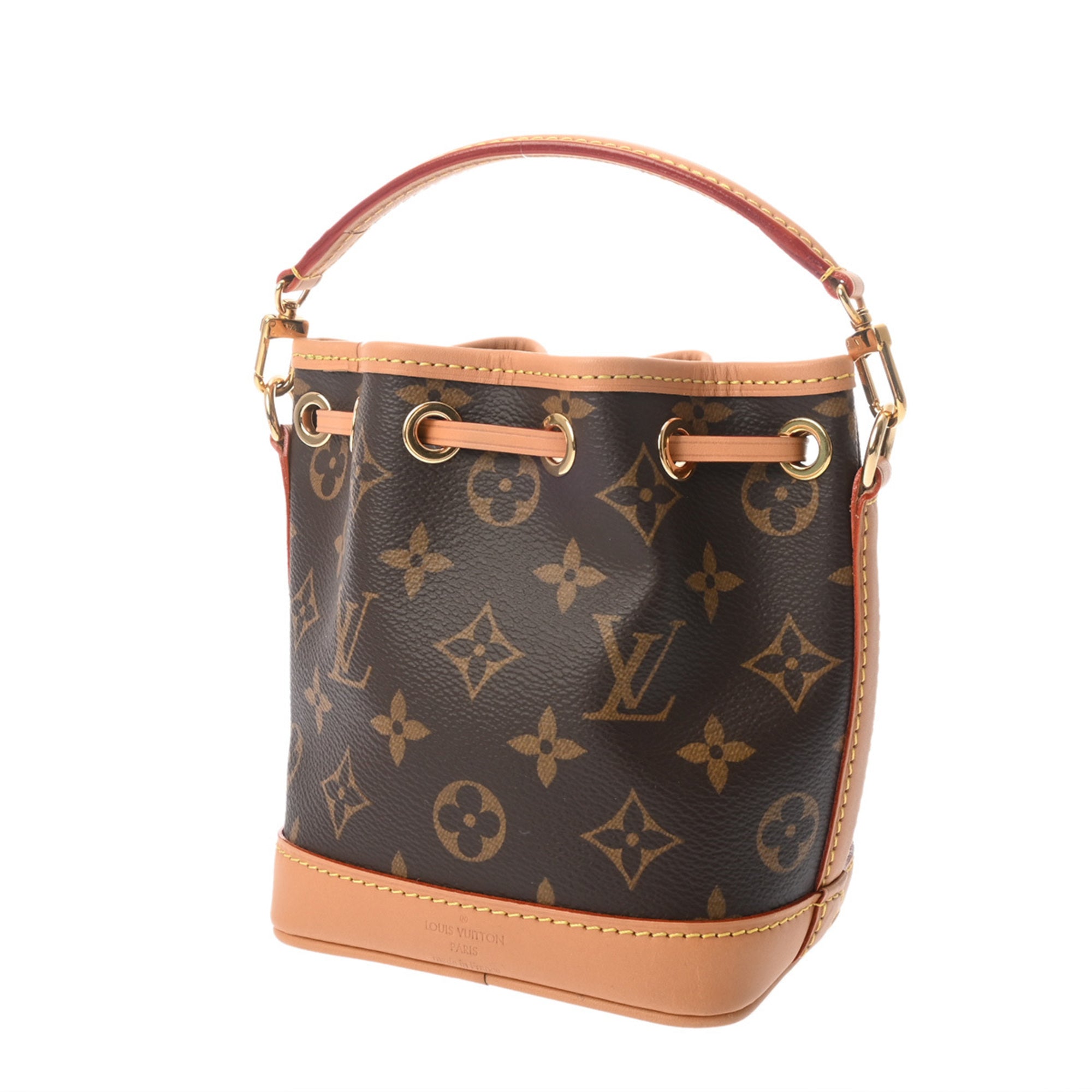 Louis Vuitton Brown Monogram Canvas Shoulder Bag (Pre-Owned)