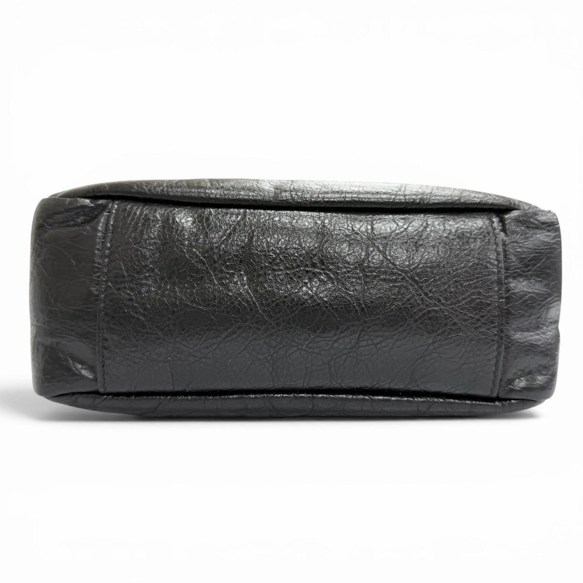 Balenciaga Black Leather Shoulder Bag (Pre-Owned)