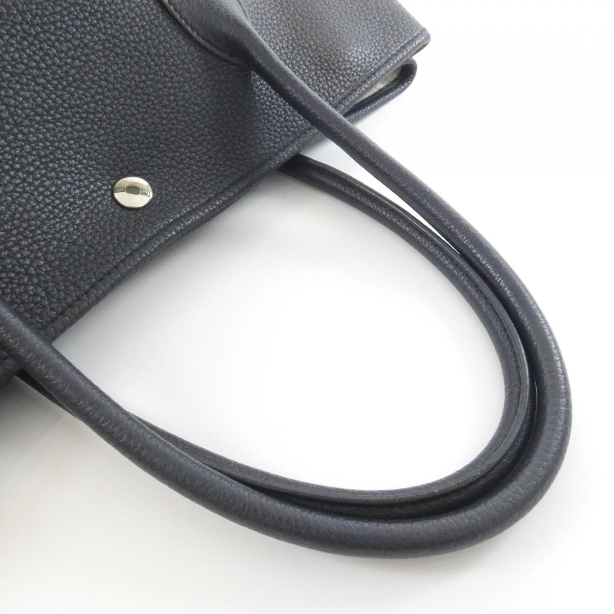 Hermes Blue Indigo Negonda Leather Handbag (Pre-Owned)