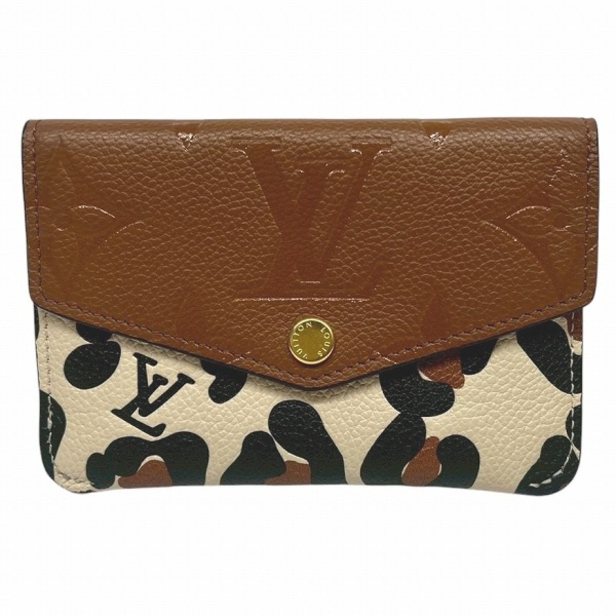 Louis Vuitton Monogram Empreinte Brown Monogram Empreinte Coin Purse/Coin Case (Pre-Owned)