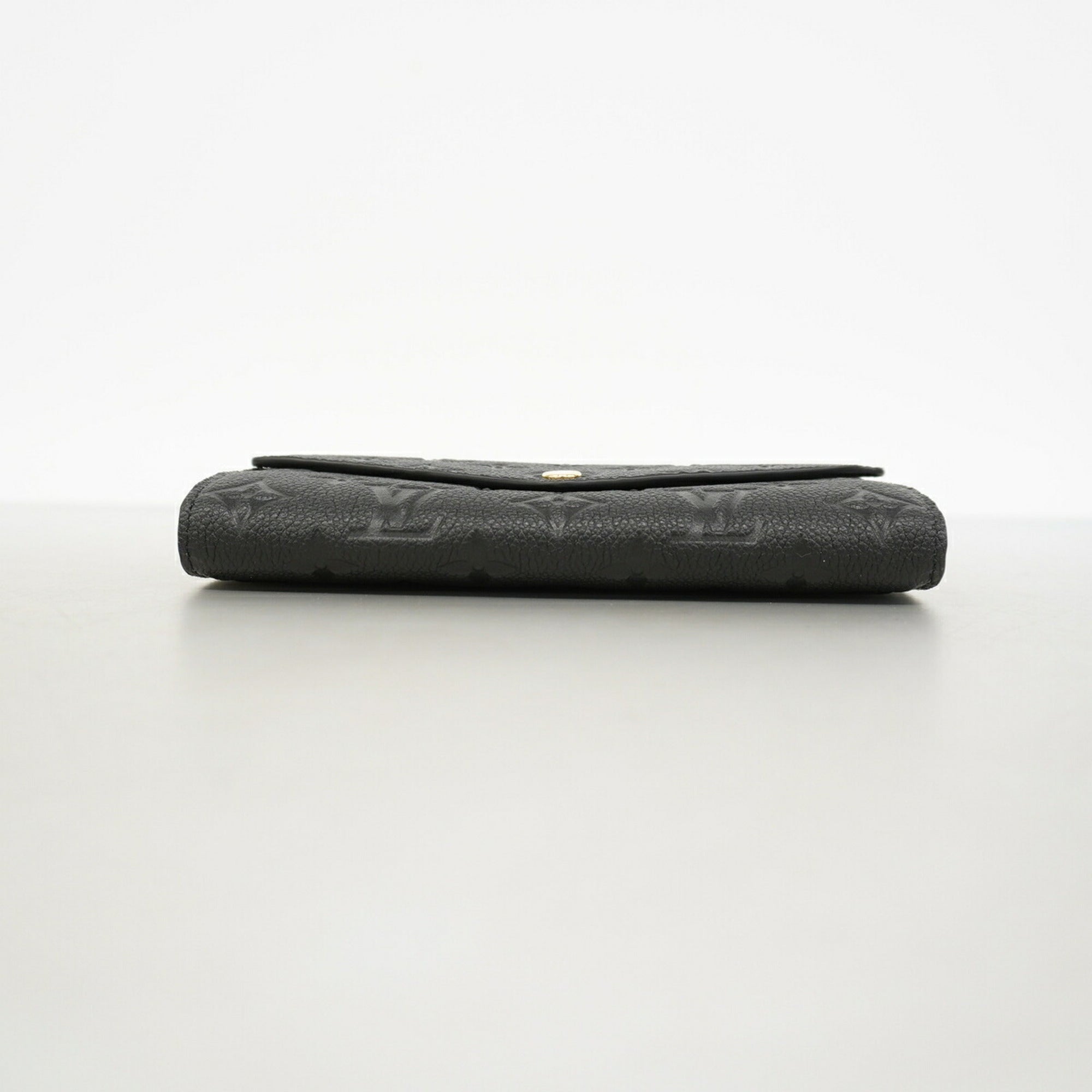 Louis Vuitton Noir Long Wallet (Bi-Fold) (Pre-Owned)