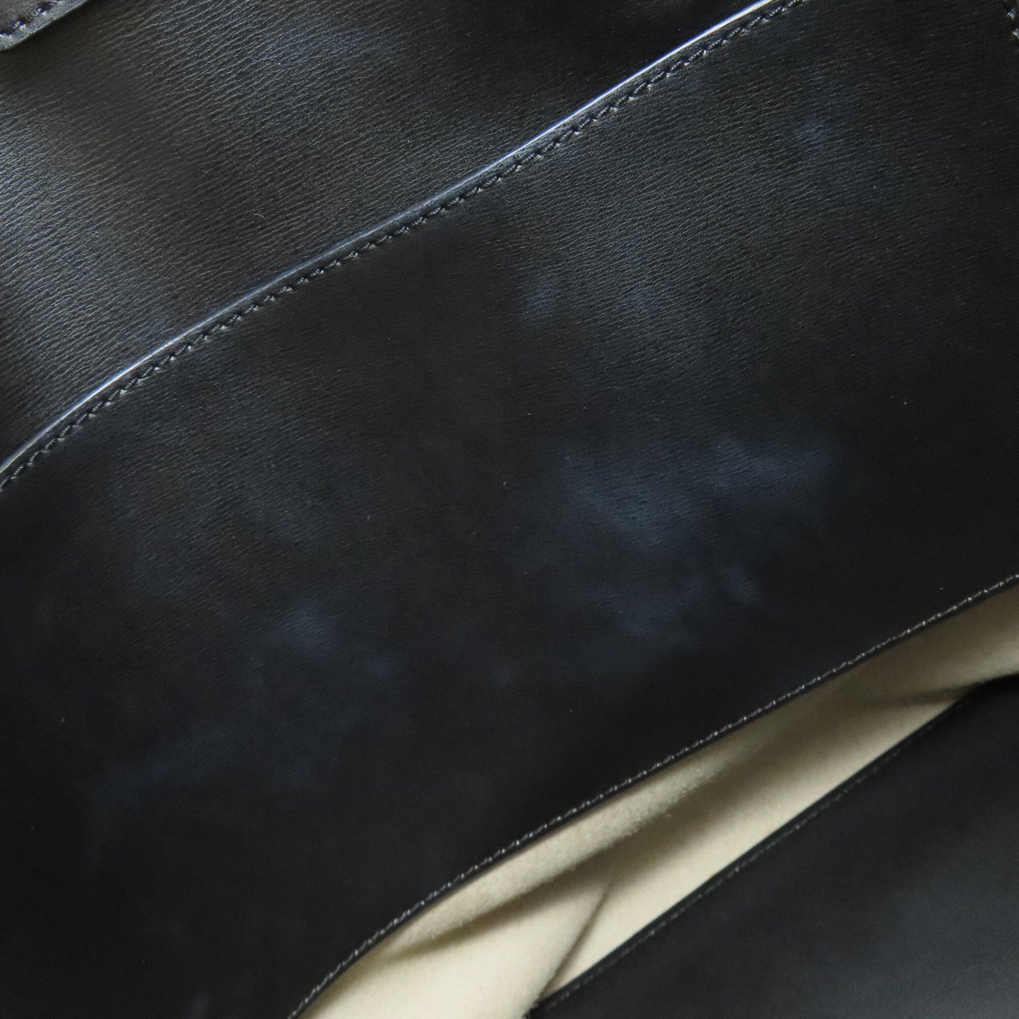 Michael Kors Black Leather Tote Bag (Pre-Owned)