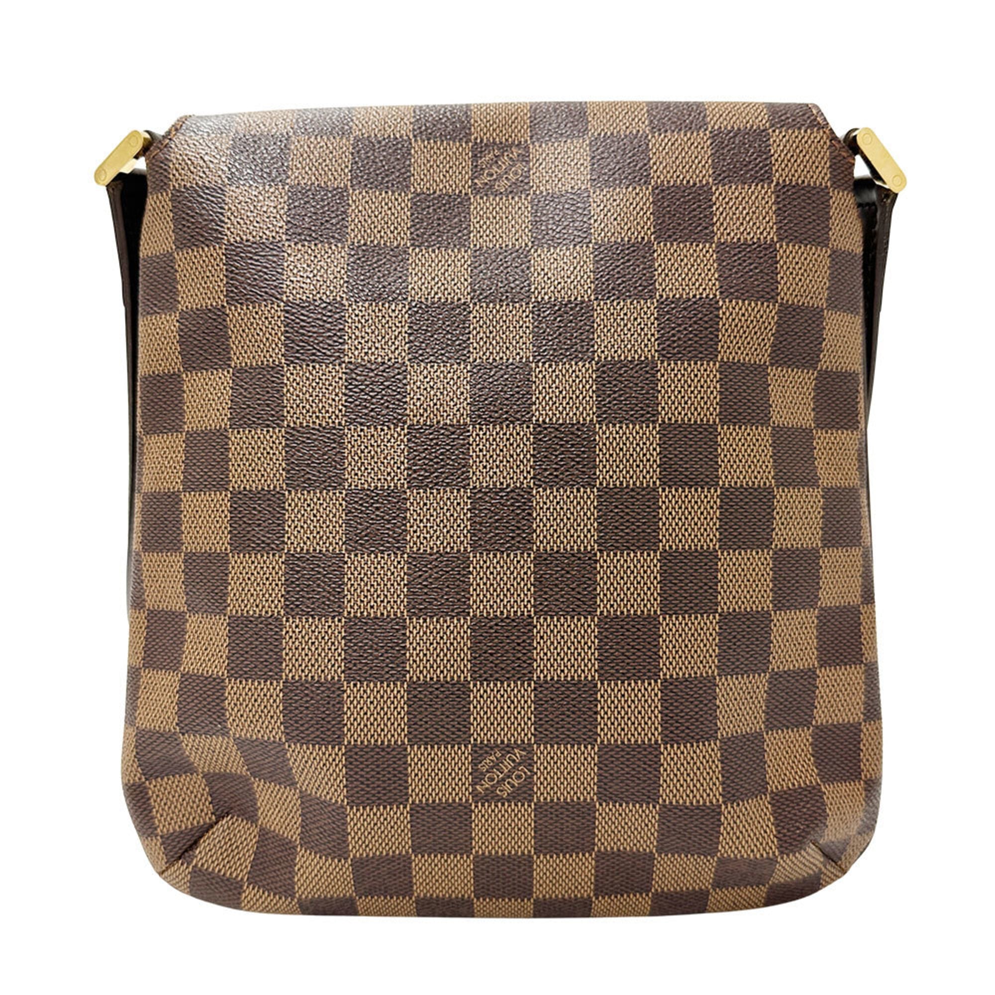Louis Vuitton Brown Damier Canvas Handbag Shoulder Bag (Pre-Owned)