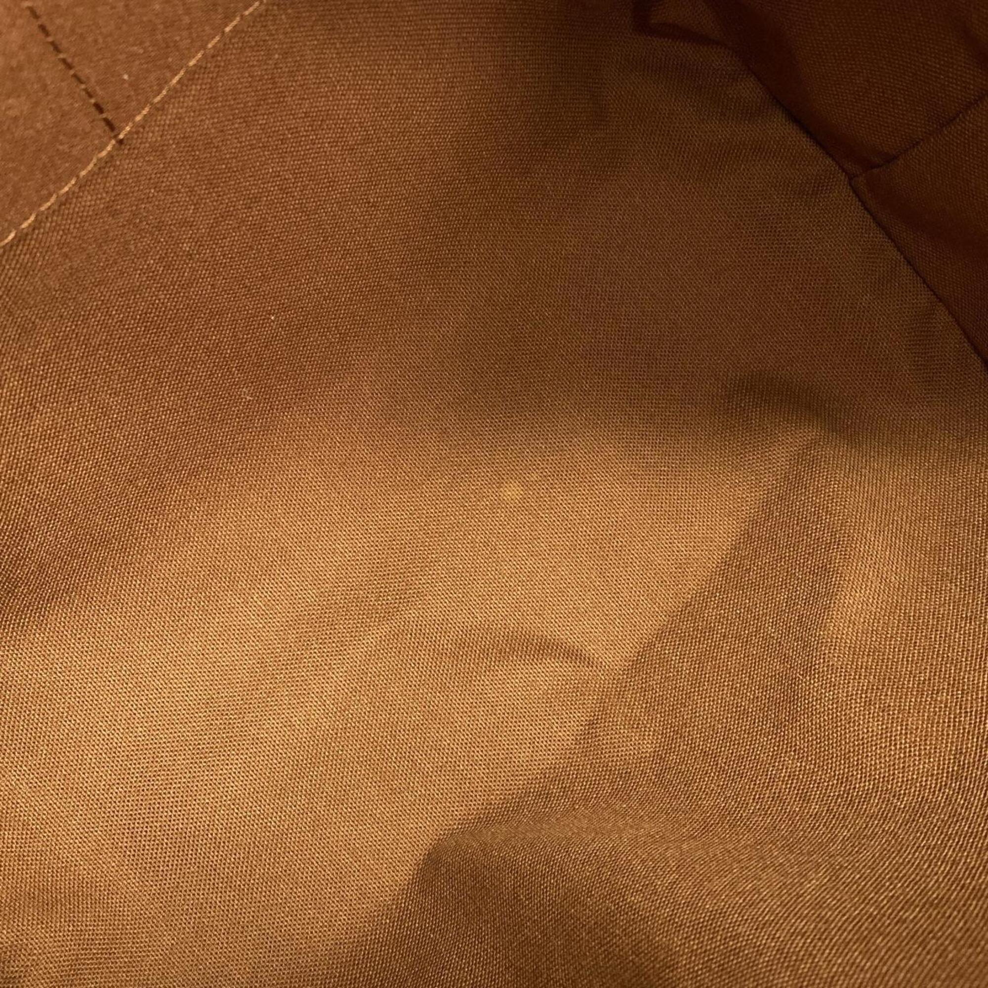 Louis Vuitton Marron Coated Canvas Handbag (Pre-Owned)