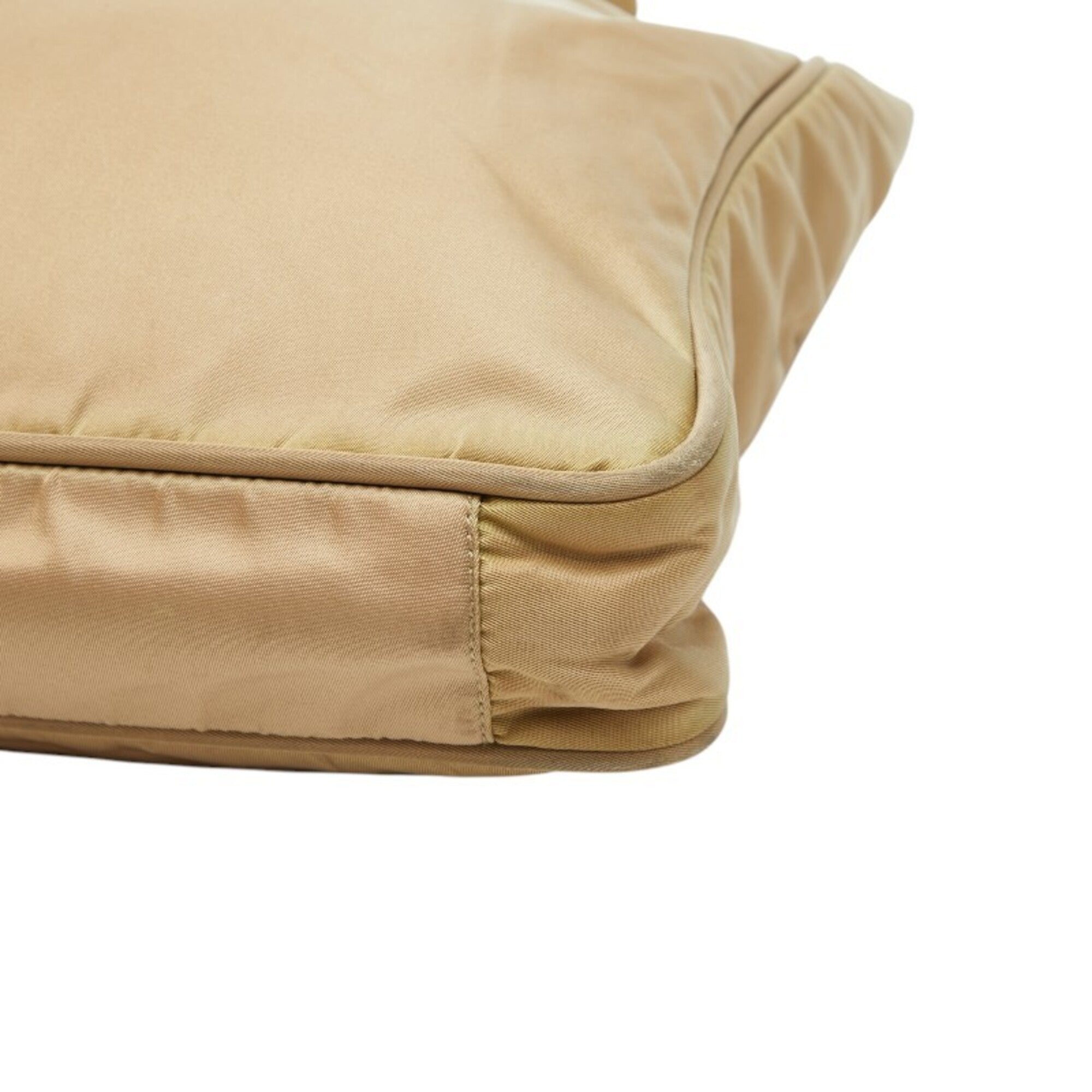 Prada Brown Nylon Shoulder Bag Tote Bag (Pre-Owned)