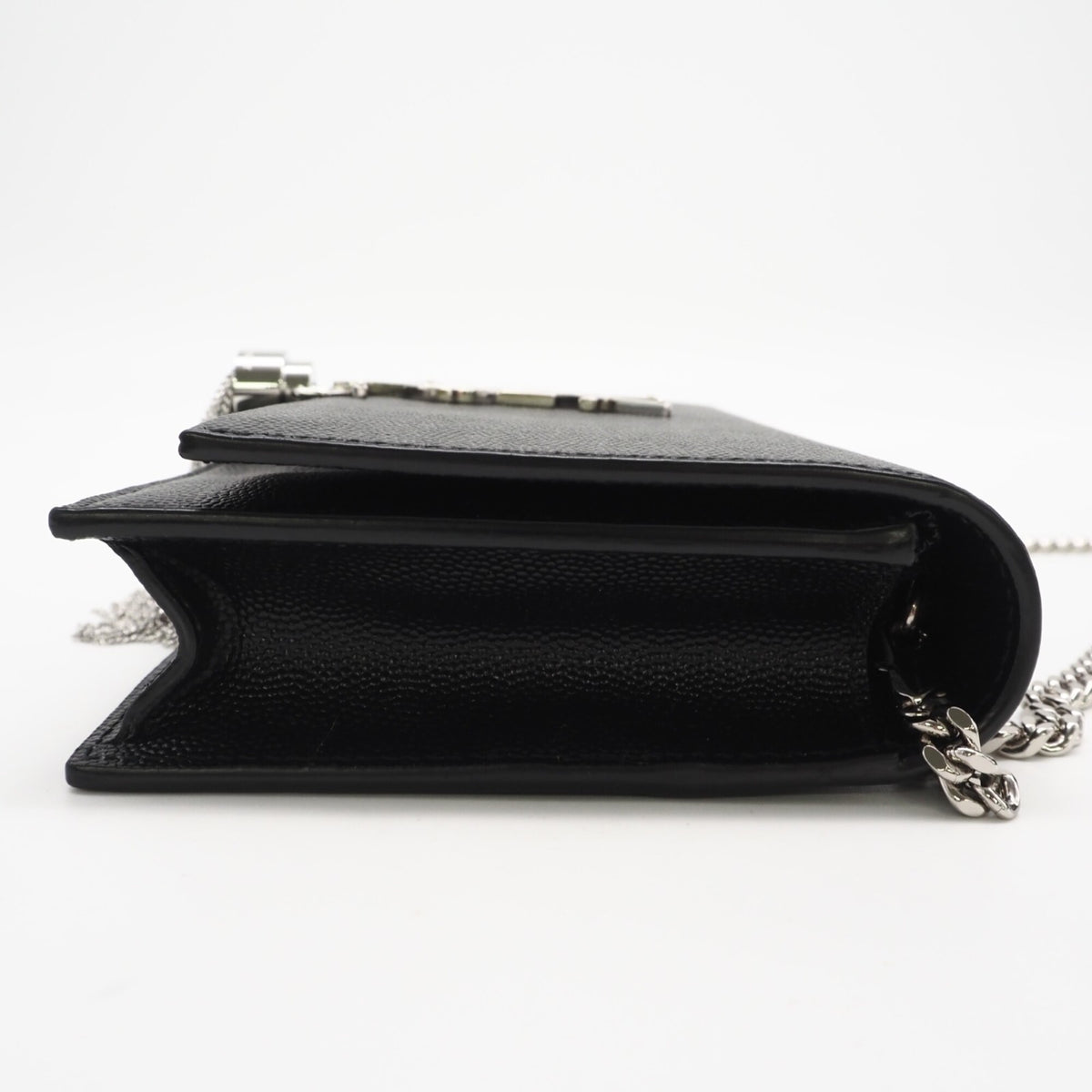 Yves Saint Laurent Black Leather Shoulder Bag (Pre-Owned)