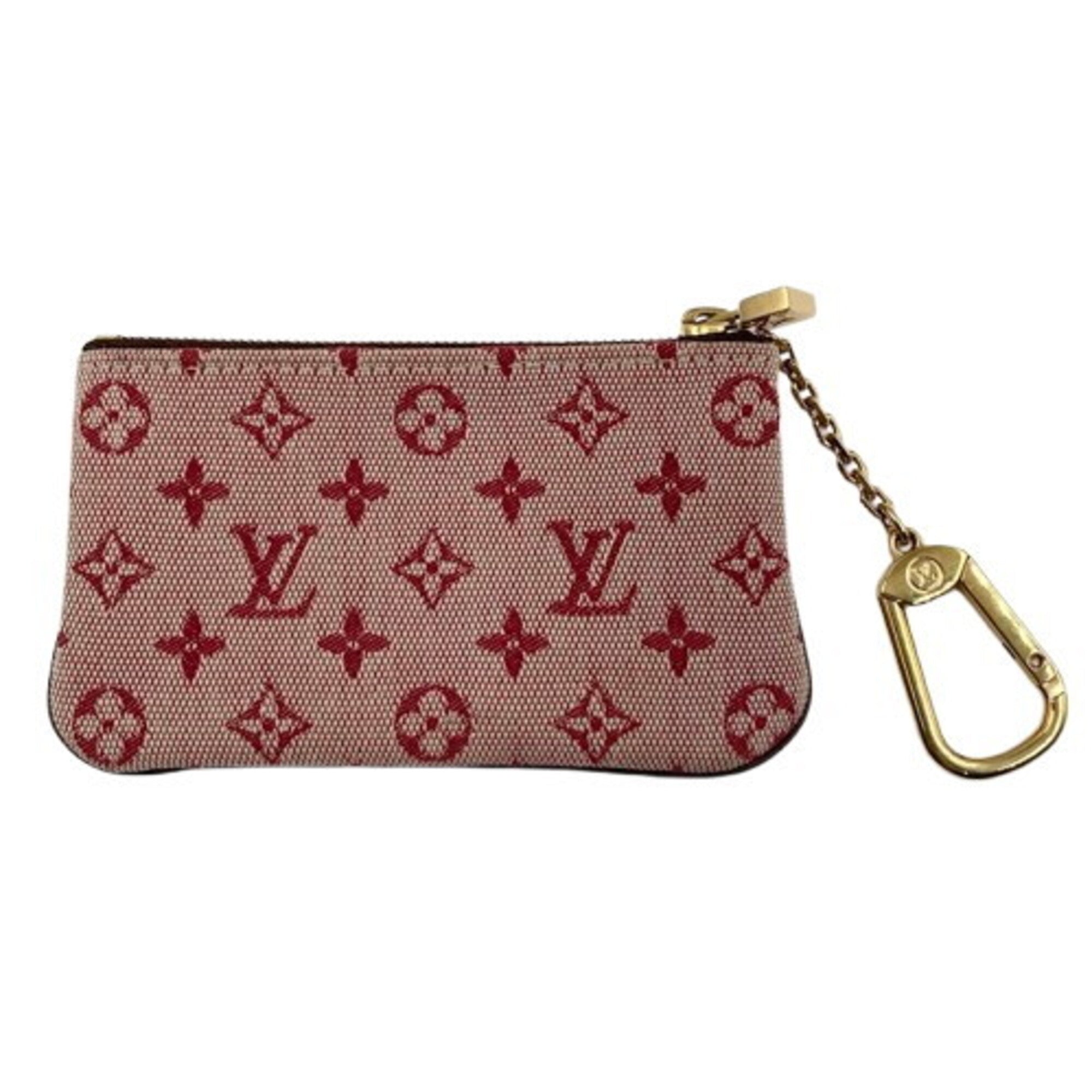 Louis Vuitton Monogram Mini Pink Canvas Coin Purse/Coin Case (Pre-Owned)