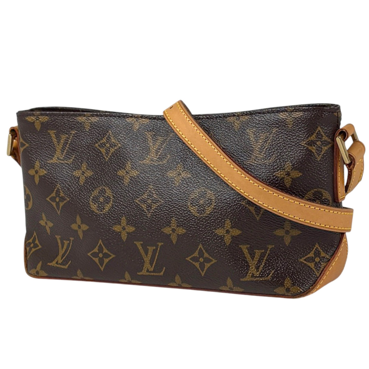 Louis Vuitton Brown Monogram Monogram Pochette Shoulder Bag (Pre-Owned)