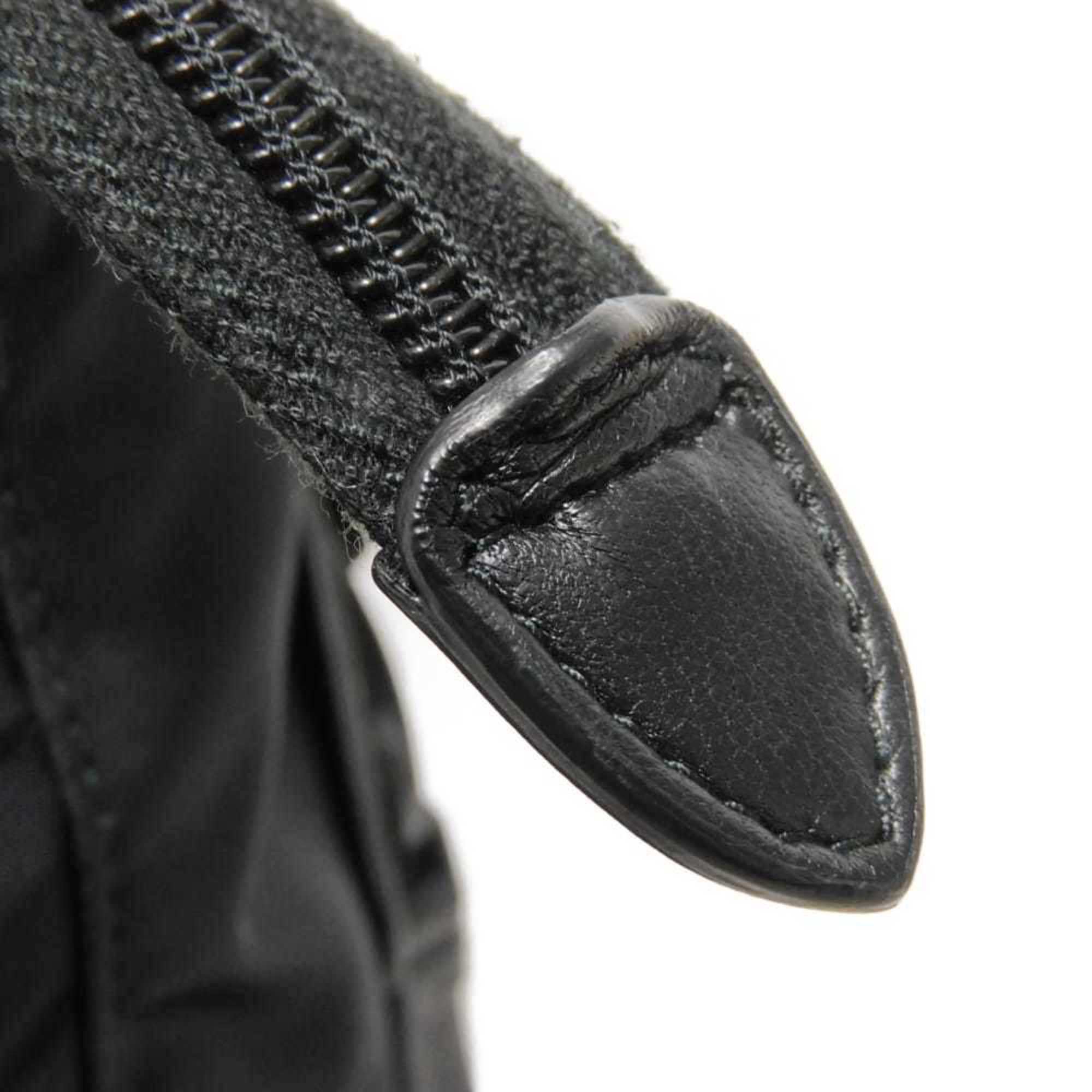 Prada Black Nero Nylon Shoulder Bag Tote Bag (Pre-Owned)