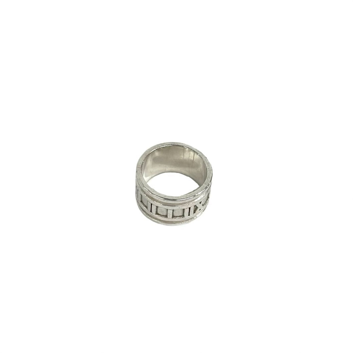 Tiffany Silver Silver 925 Band Ring (Pre-Owned)