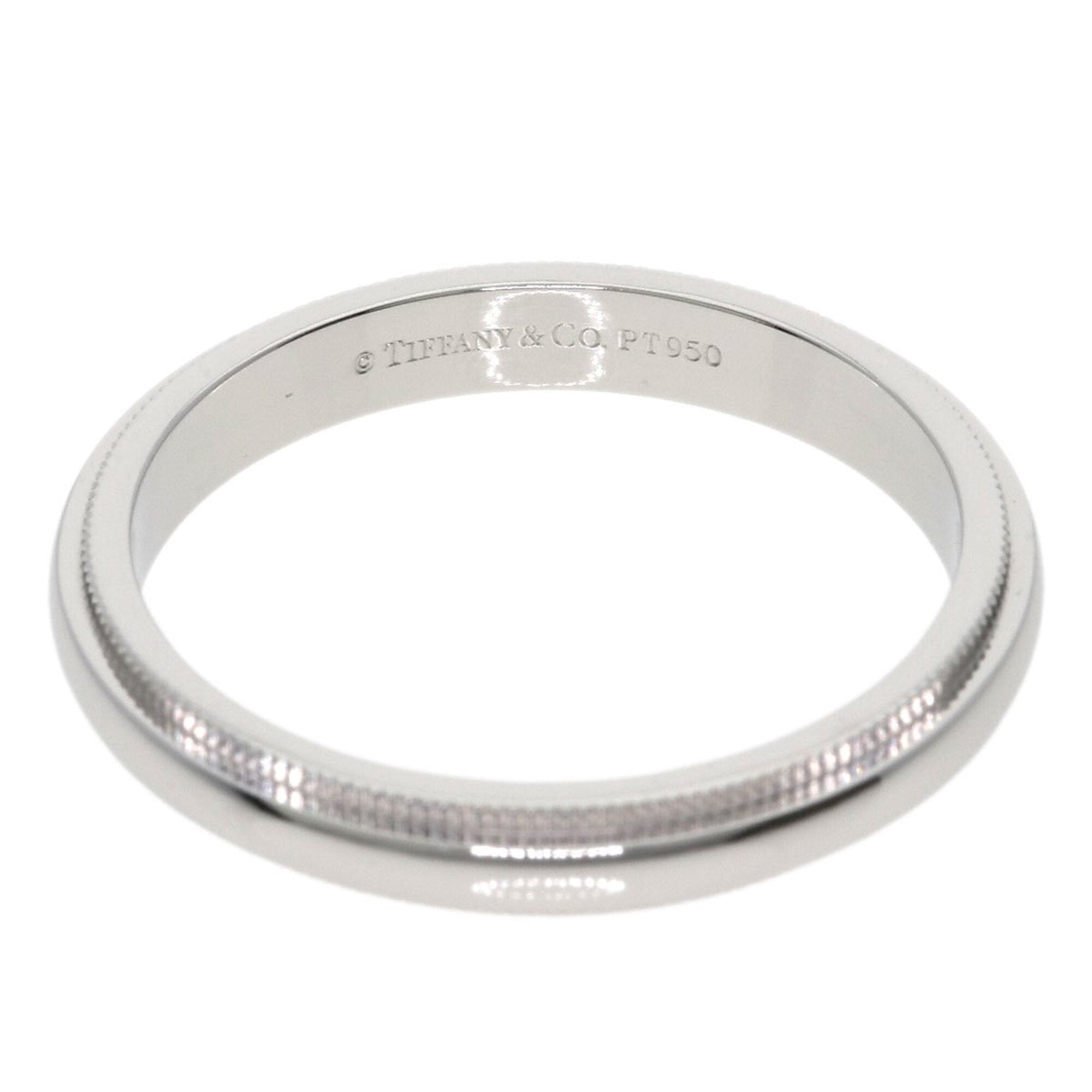Tiffany Platinum 950 Band Ring (Pre-Owned)