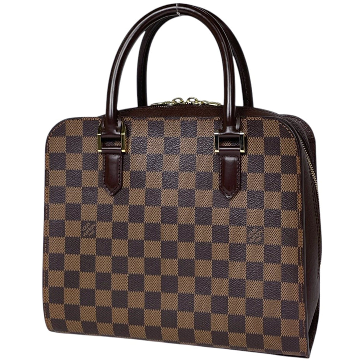 Louis Vuitton Damier Brown Damier Canvas Handbag (Pre-Owned)