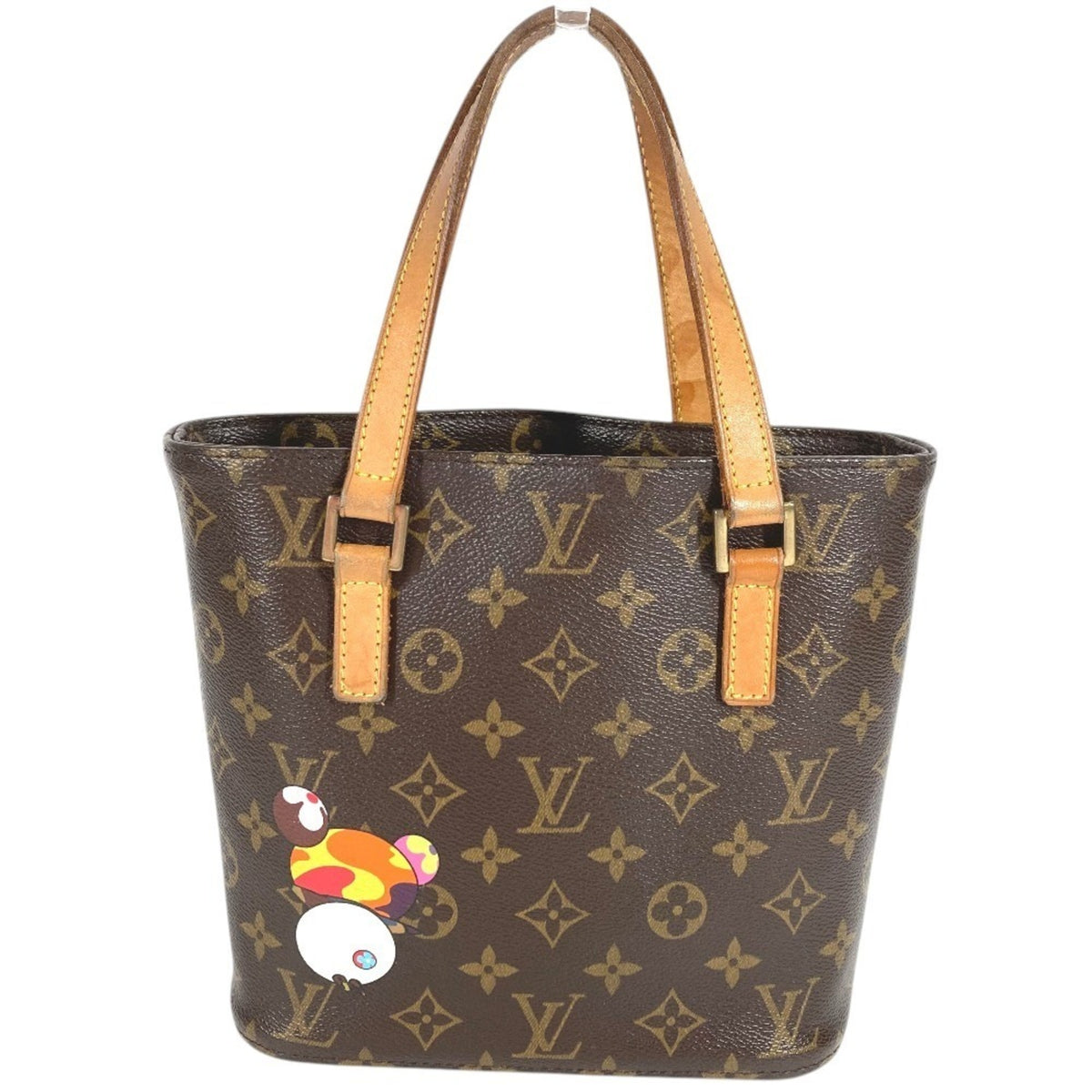 Louis Vuitton Brown Monogram Handbag Tote Bag (Pre-Owned)