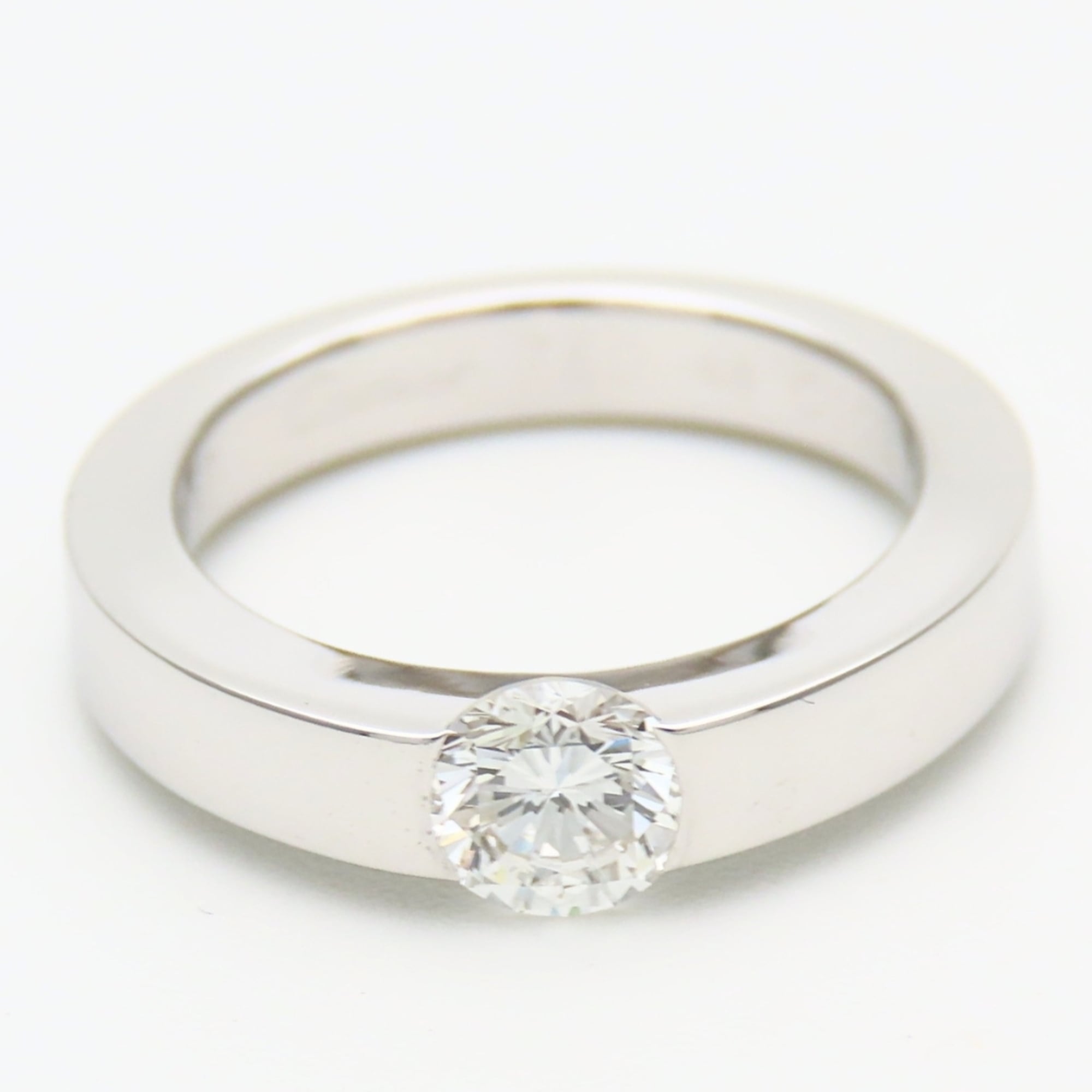 Cartier White Gold White Gold (18K) Band Ring (Pre-Owned)