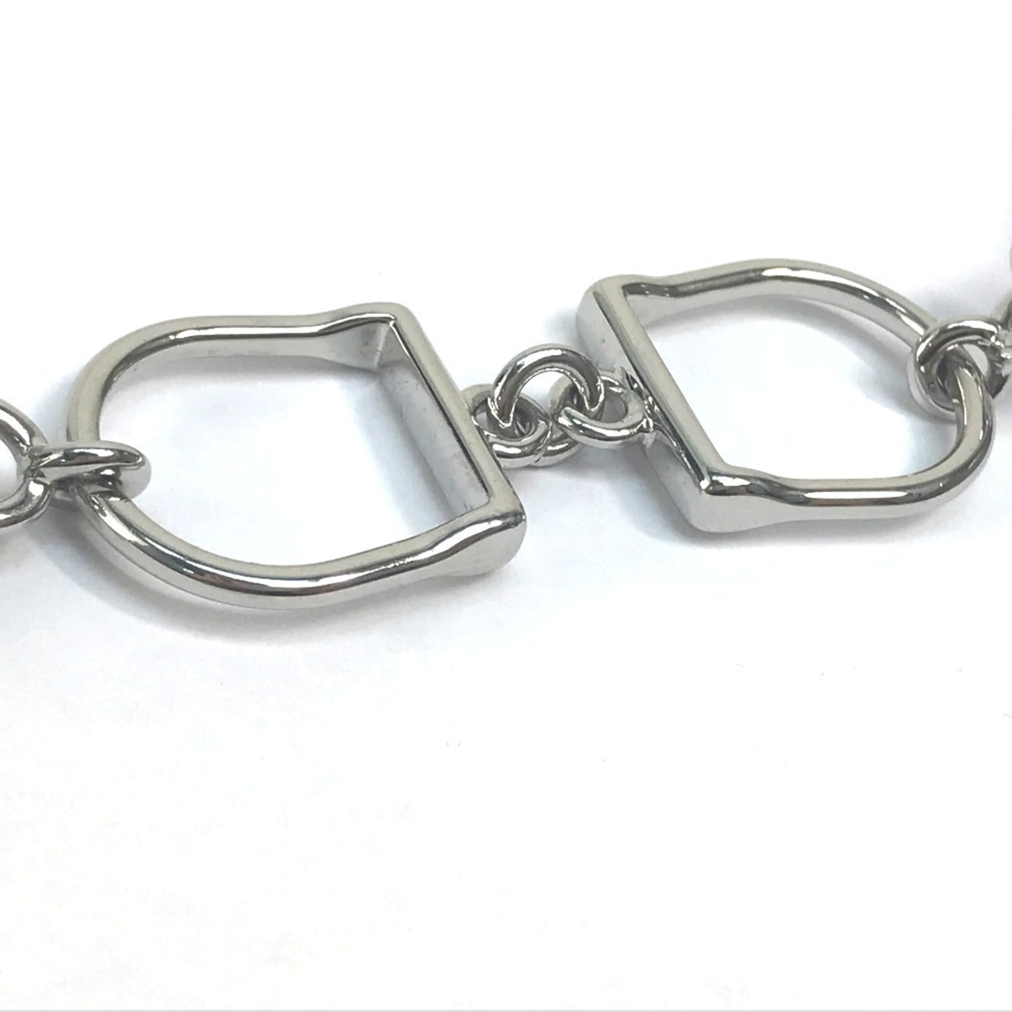 Hermes Purple Swift Leather Charm Bracelet (Pre-Owned)