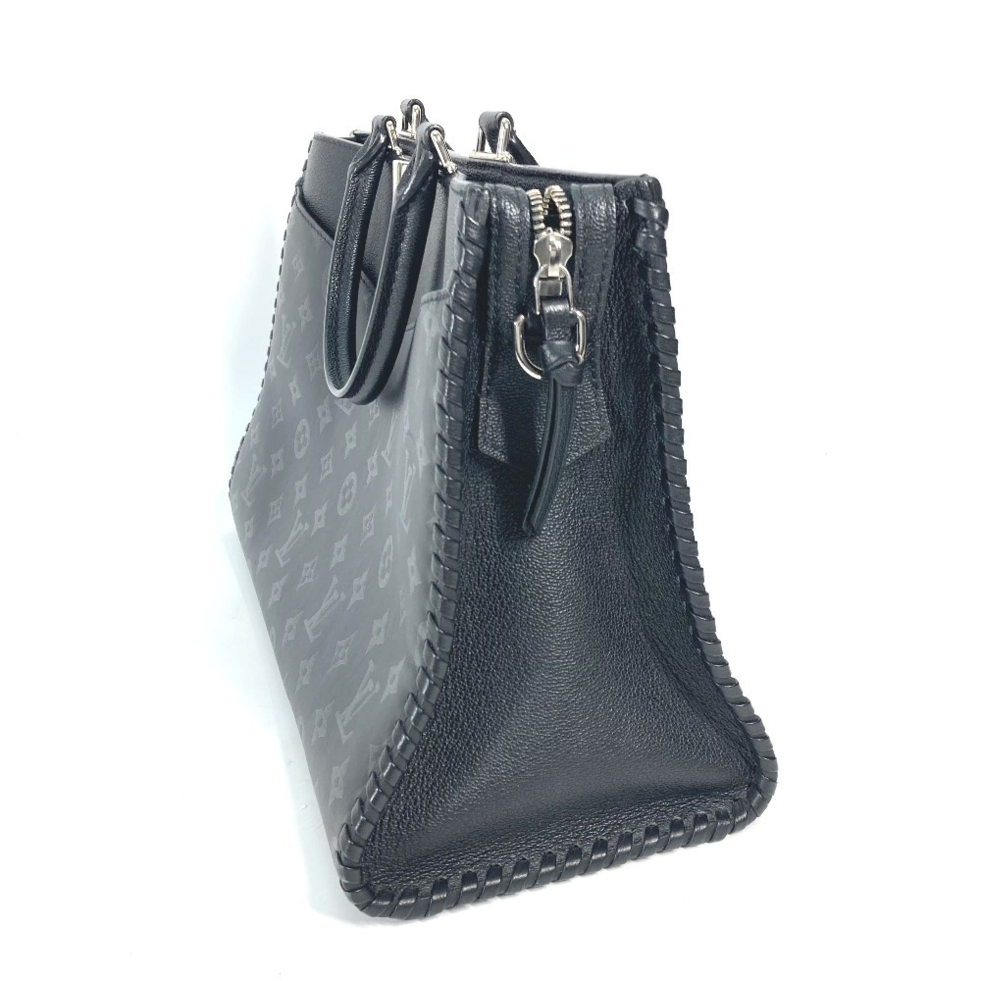 Louis Vuitton Black Monogram Noir Monogram Handbag Tote Bag (Pre-Owned)