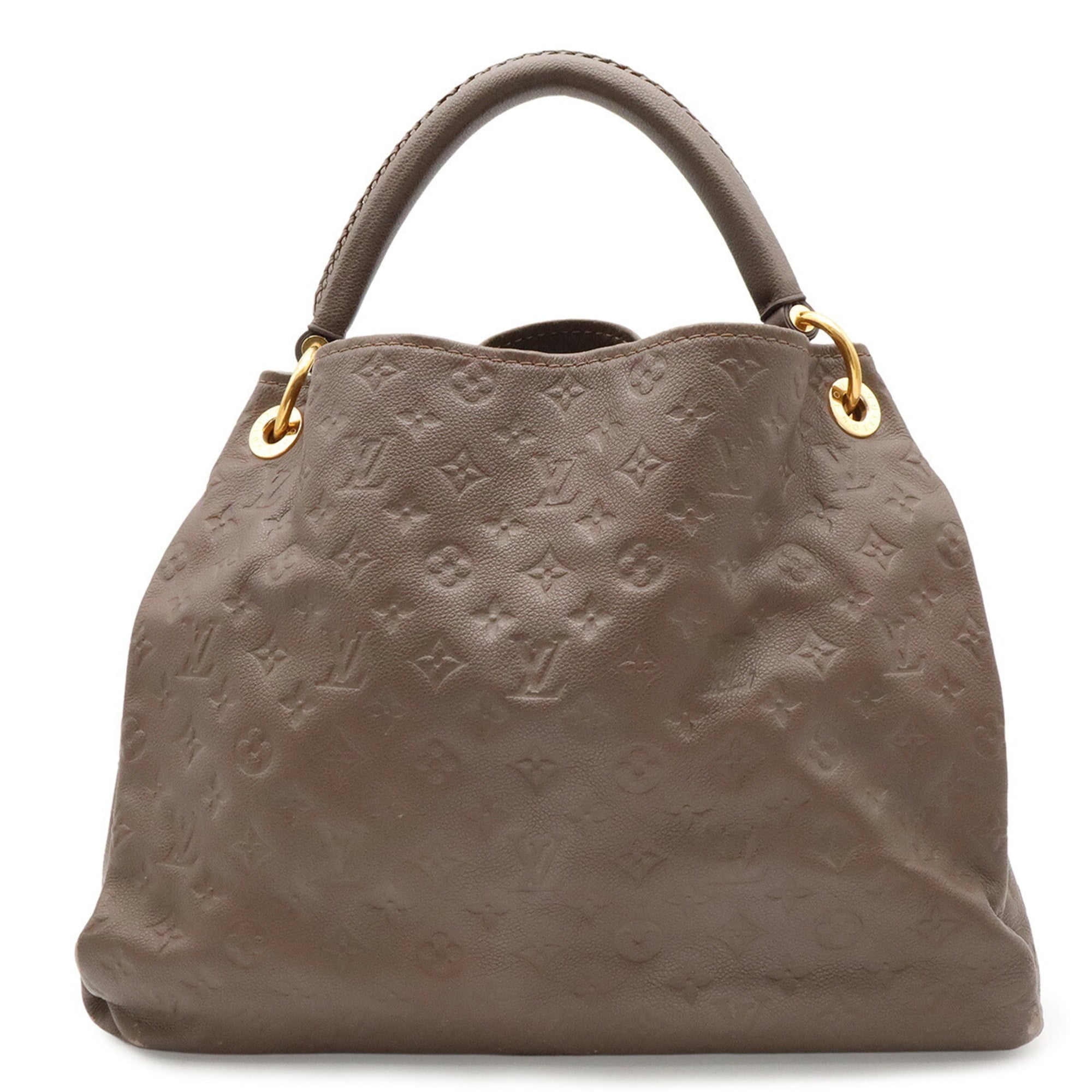 Louis Vuitton Brown Monogram Empreinte Shoulder Bag Tote Bag (Pre-Owned)