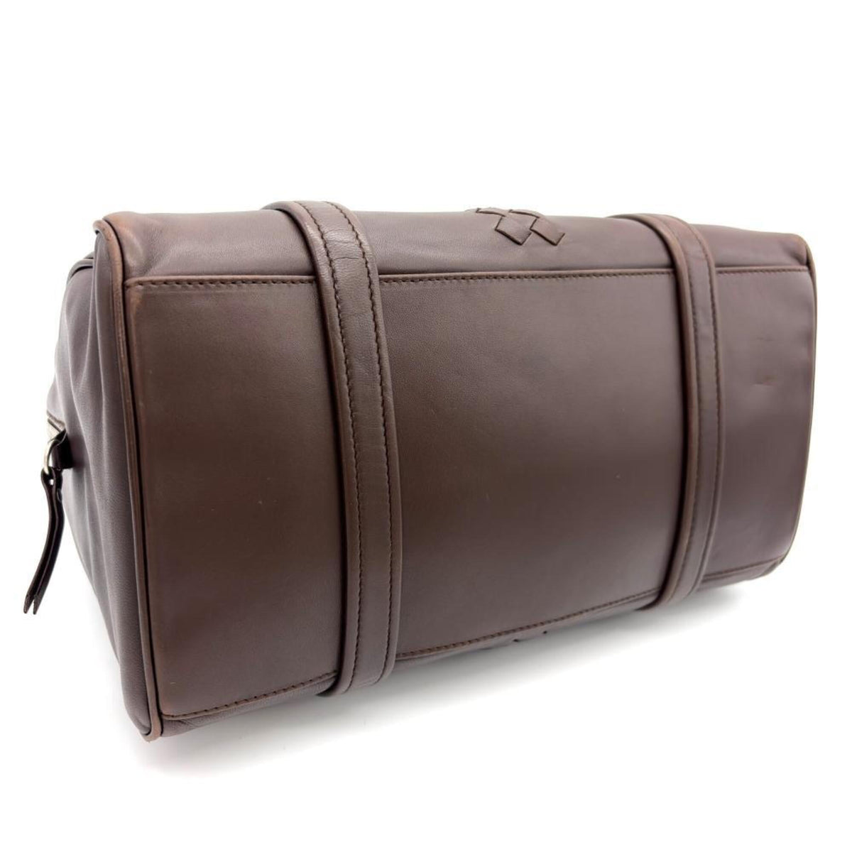 Bottega Veneta Brown Leather Handbag (Pre-Owned)