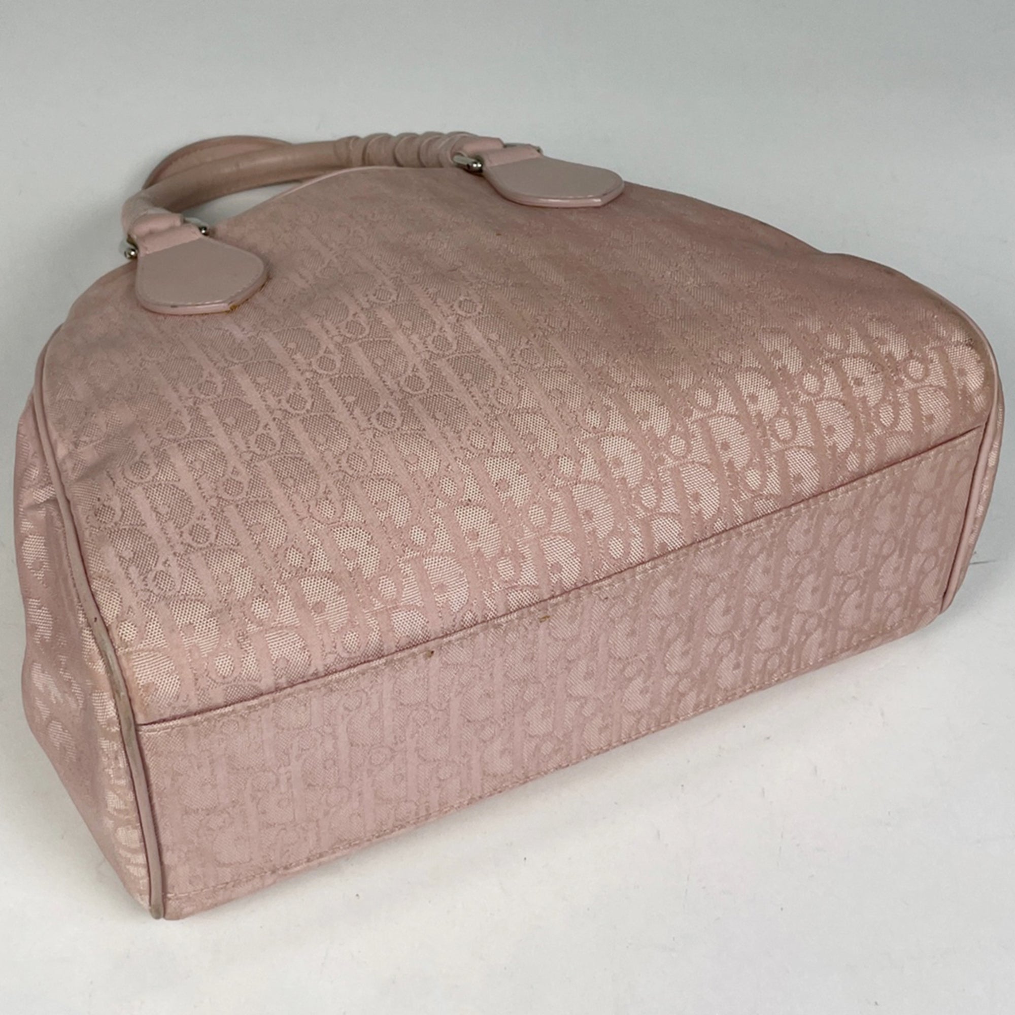 Christian Dior Pink Trotter Handbag Tote Bag (Pre-Owned)