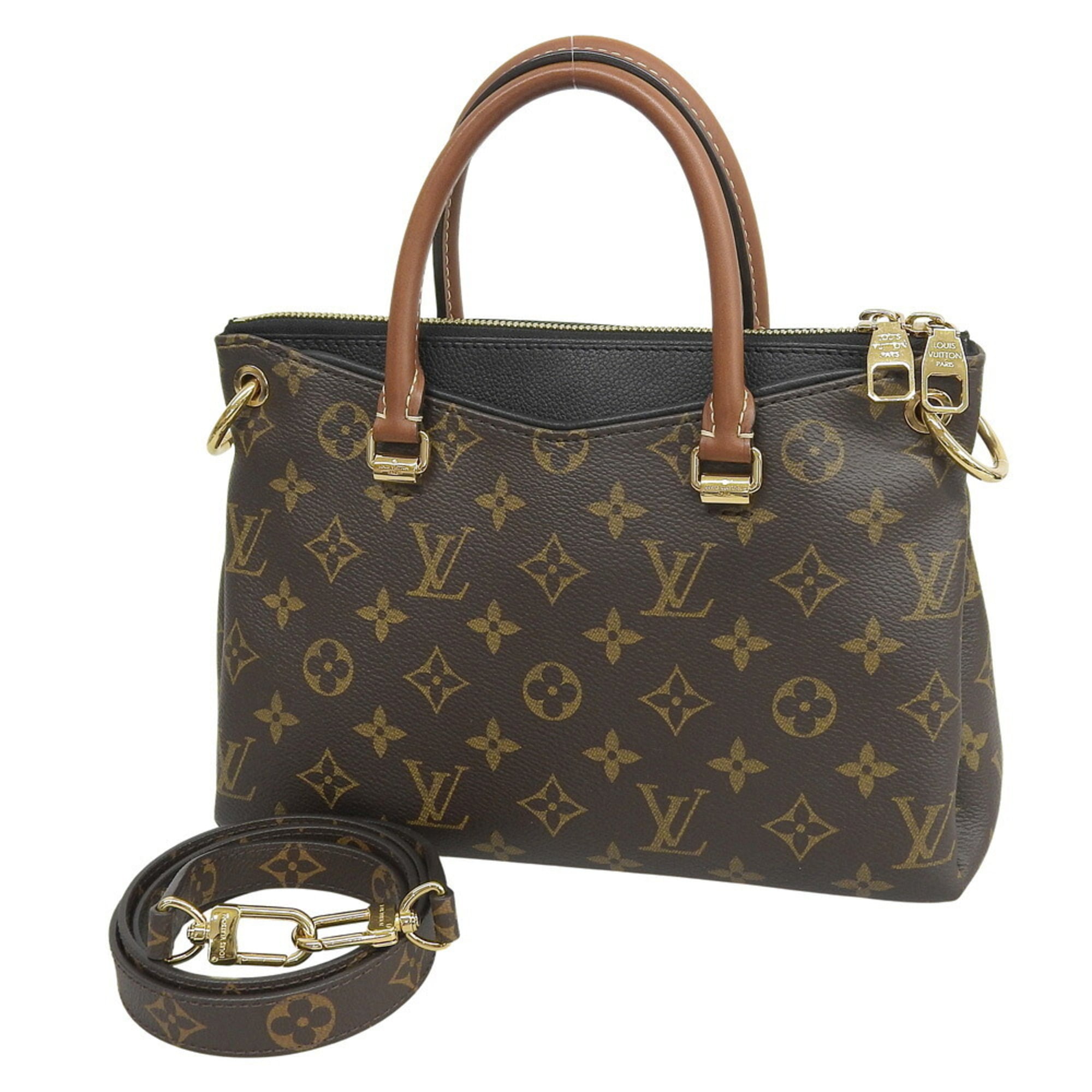 Louis Vuitton Monogram Pvc Leather Handbag Shoulder Bag (Pre-Owned)