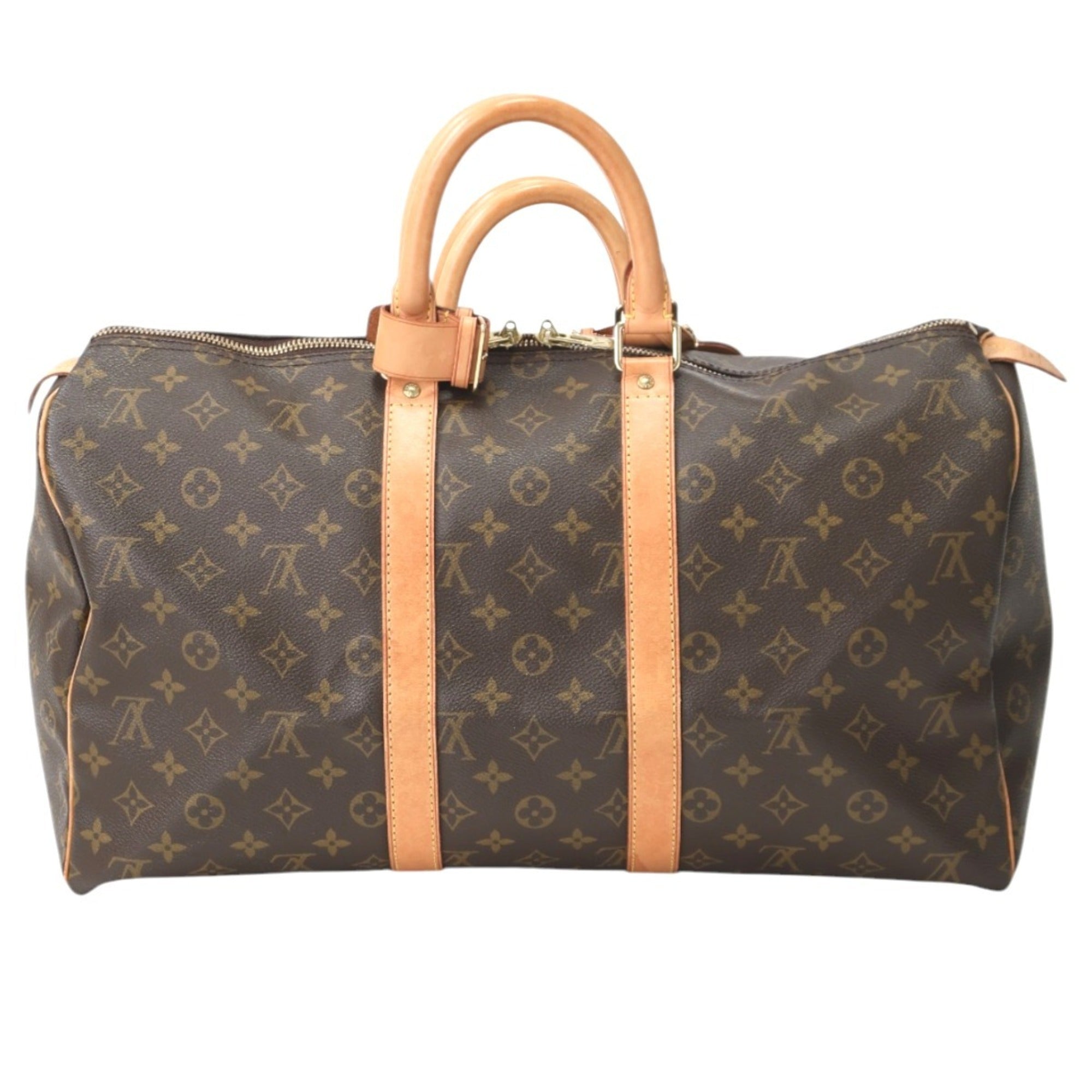 Louis Vuitton Brown Monogram Boston Bag (Pre-Owned)