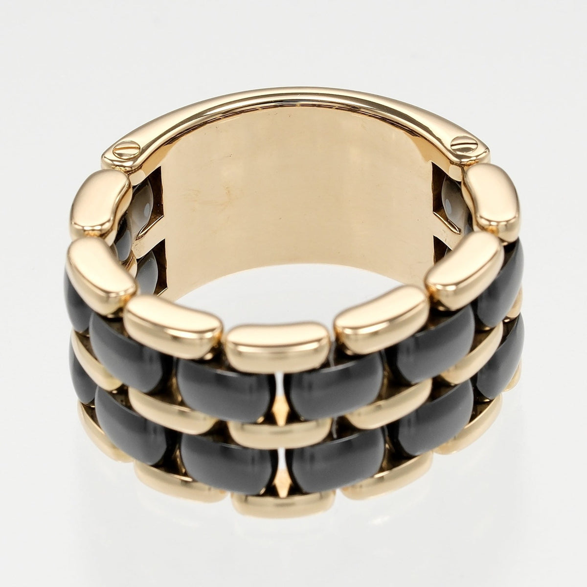 Chanel Yellow Gold Yellow Gold (18K) Band Ring (Pre-Owned)