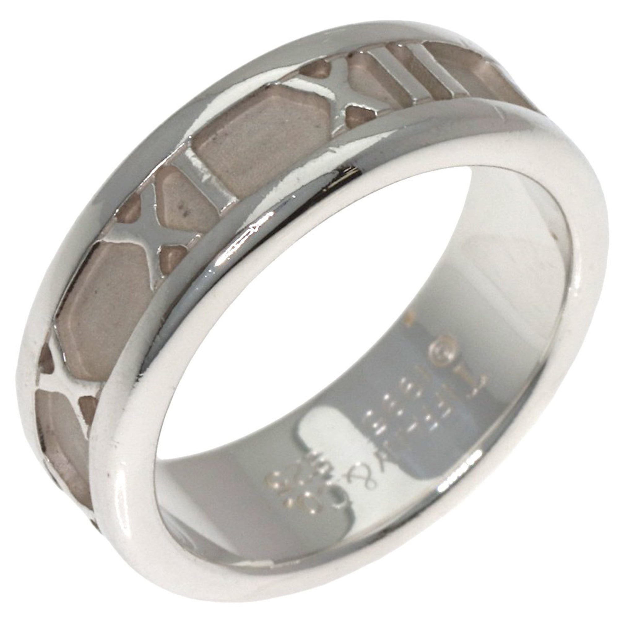 Tiffany Silver Silver Band Ring (Pre-Owned)