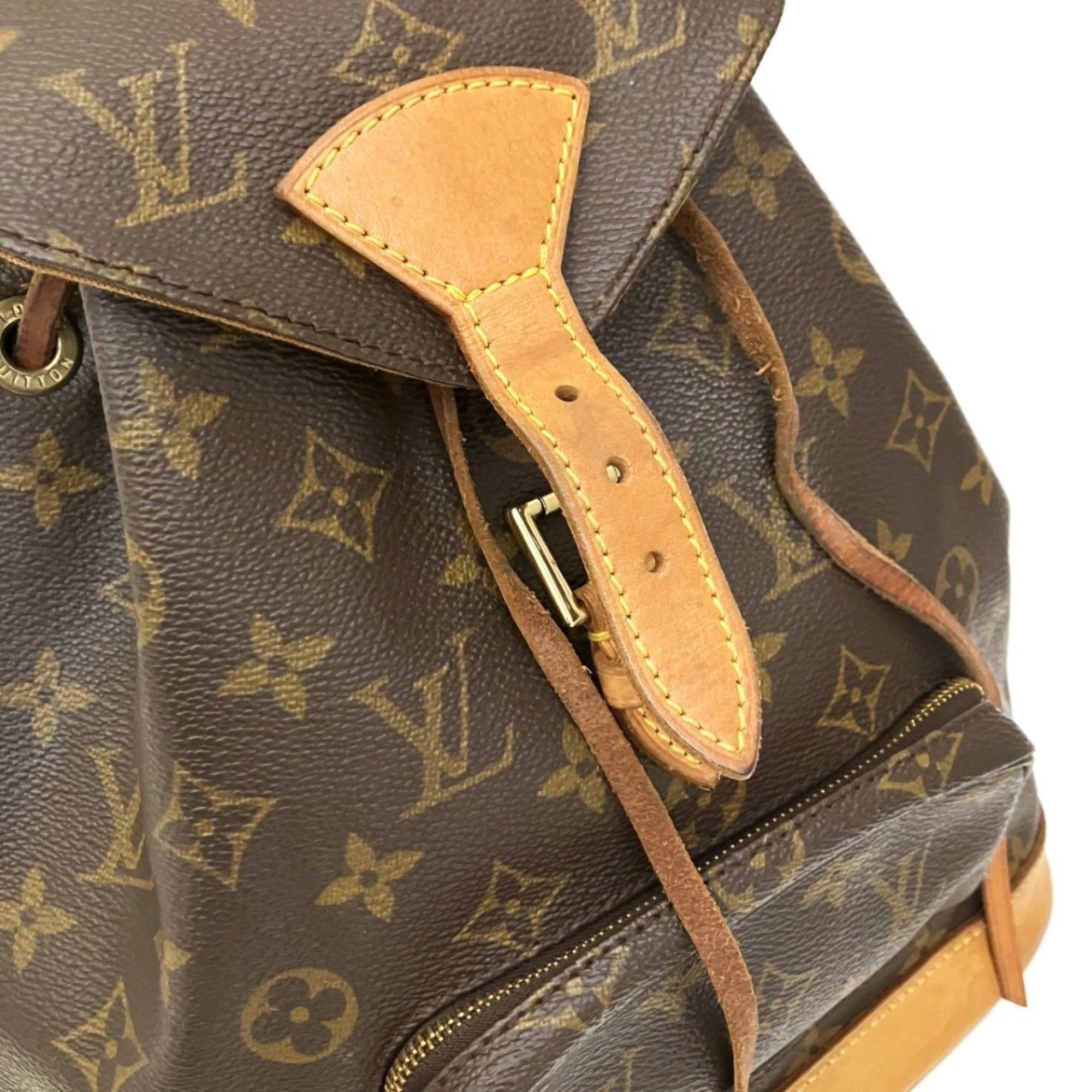 Louis Vuitton Brown Monogram Backpack (Pre-Owned)