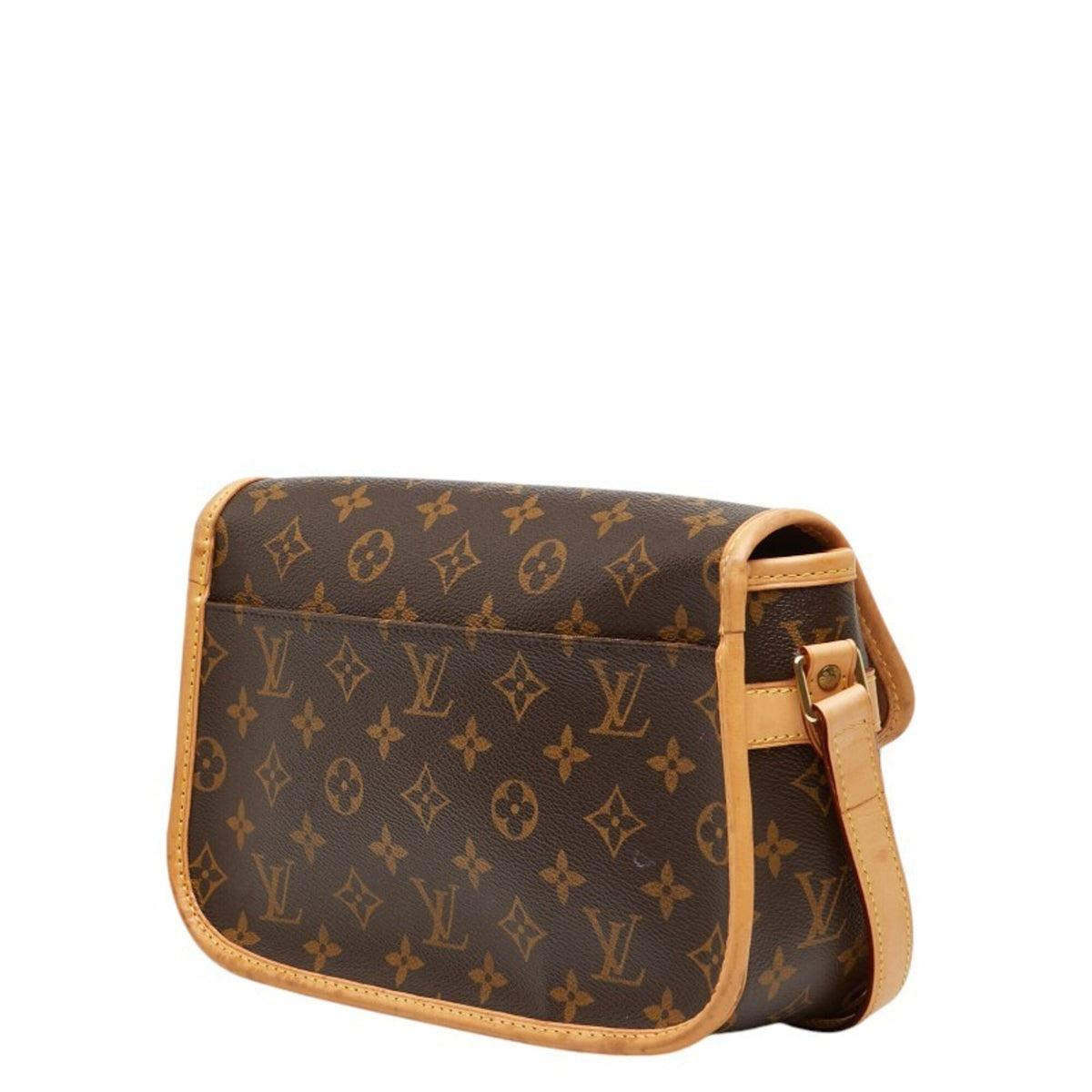 Louis Vuitton Brown Pvc Leather Shoulder Bag (Pre-Owned)