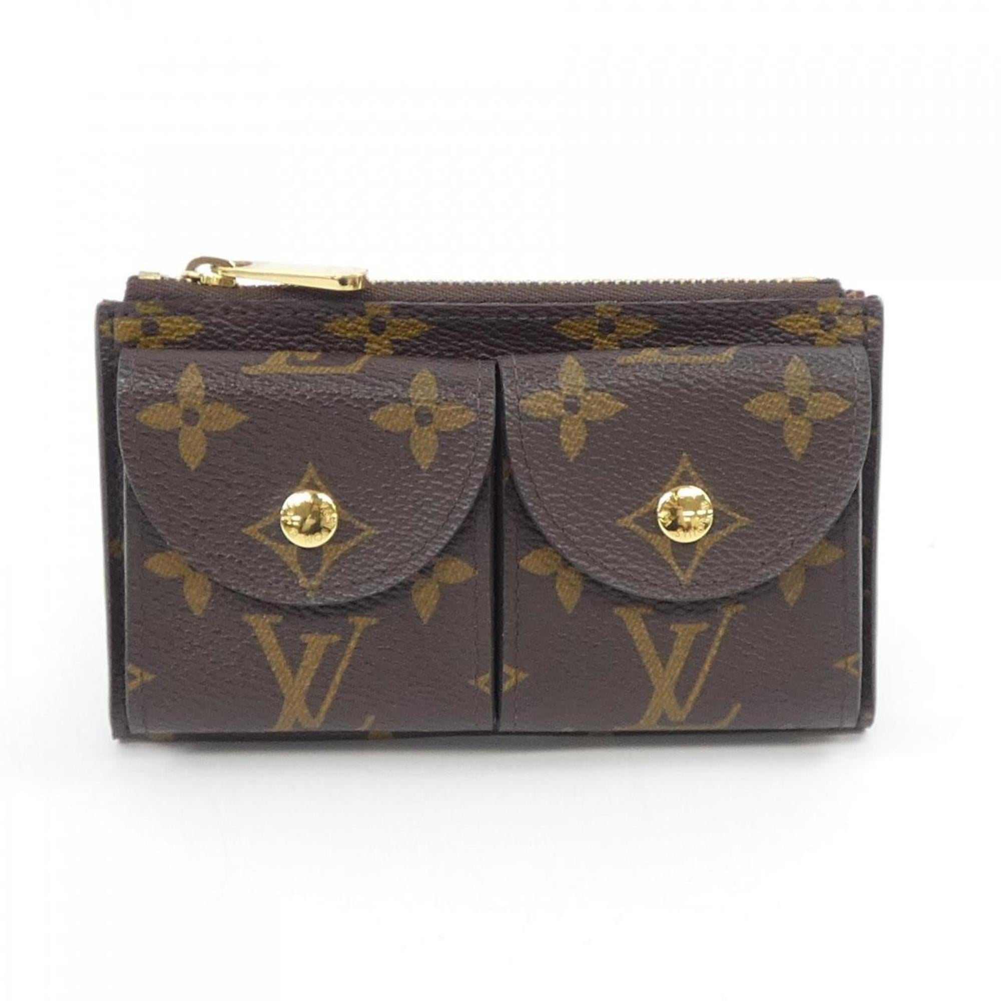 Louis Vuitton Brown Coated Canvas Fanny Pack Pochette (Pre-Owned)