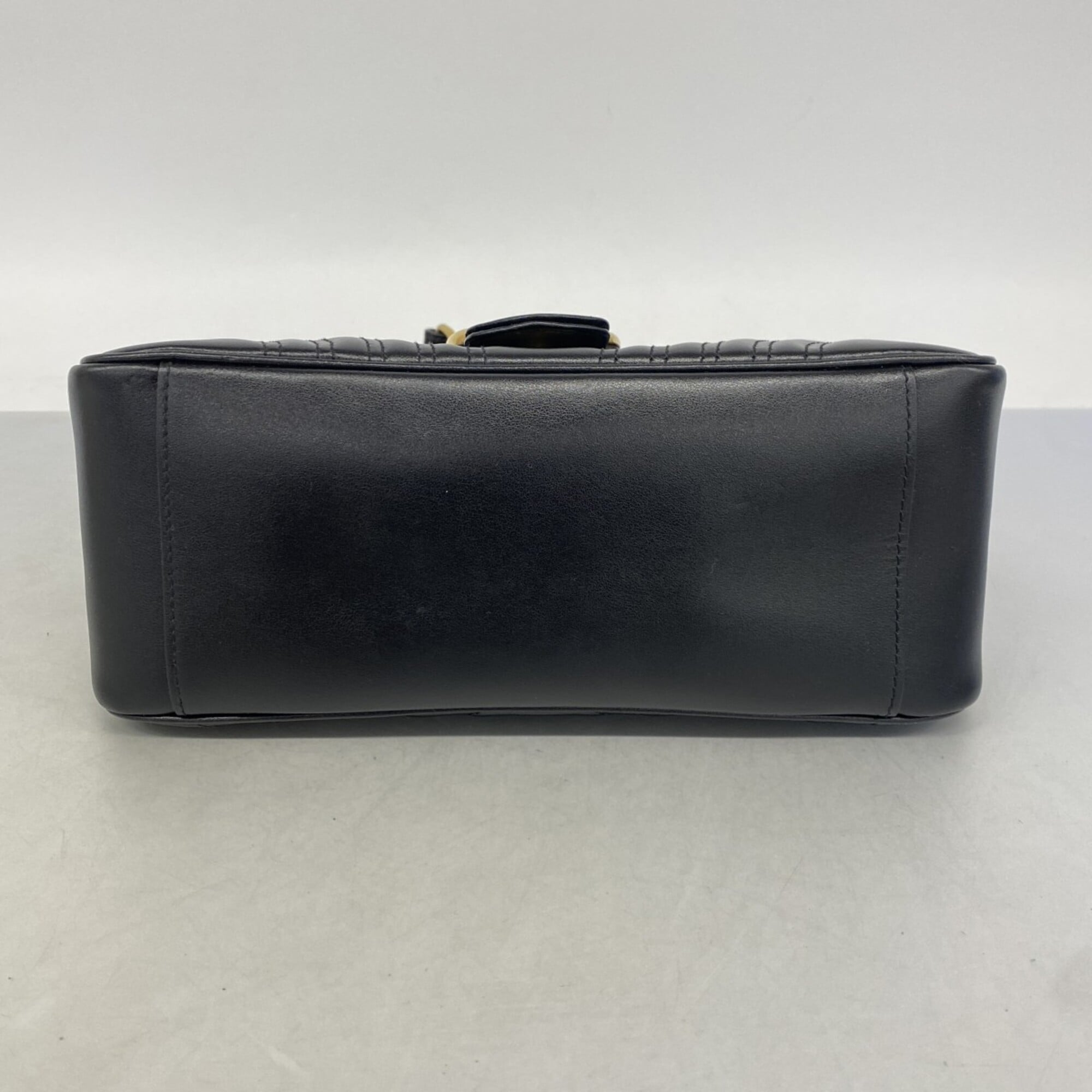 Gucci Black Leather Handbag (Pre-Owned)