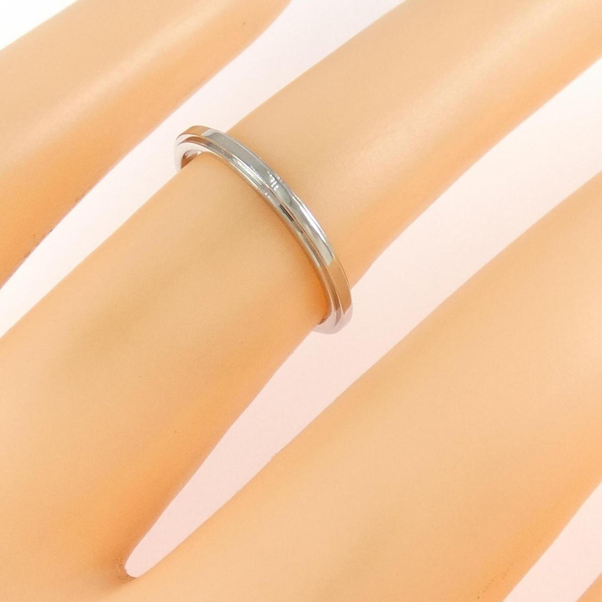 Cartier Platinum 950 Band Ring (Pre-Owned)