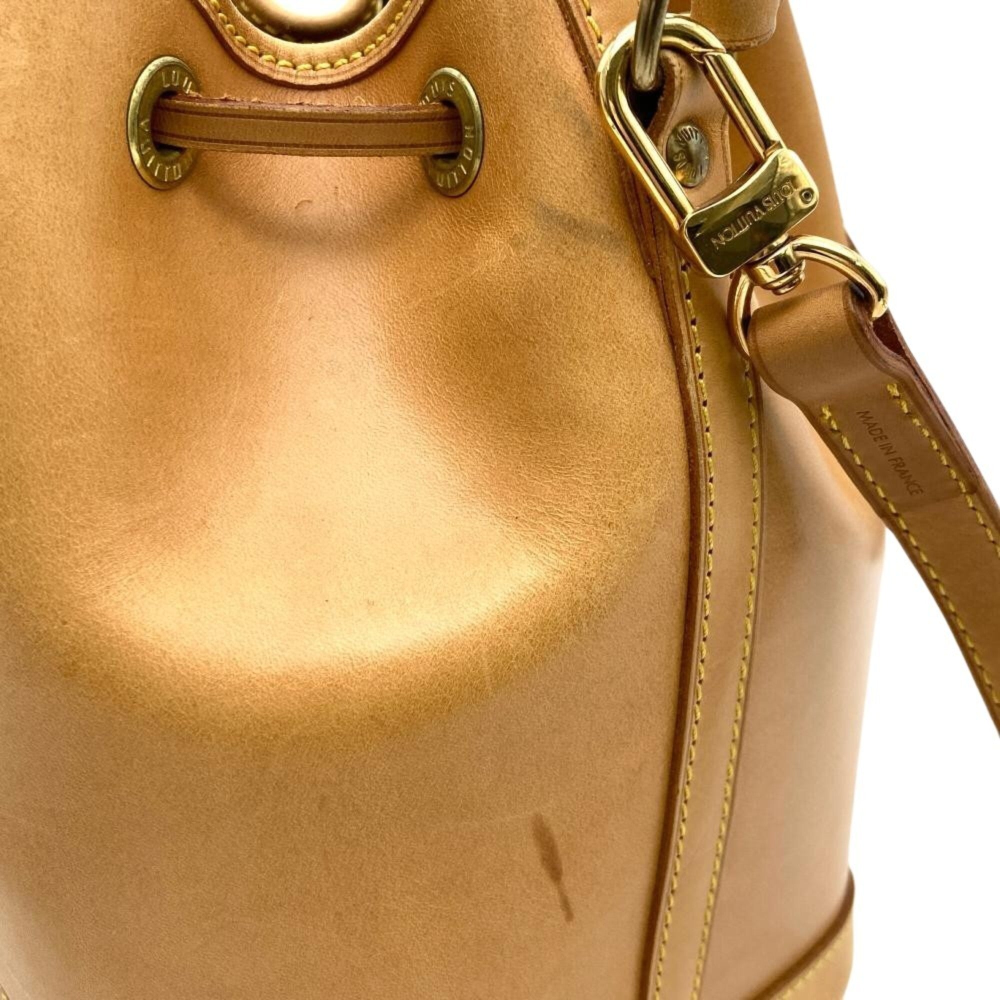 Louis Vuitton Beige Nomade Leather Handbag (Pre-Owned)