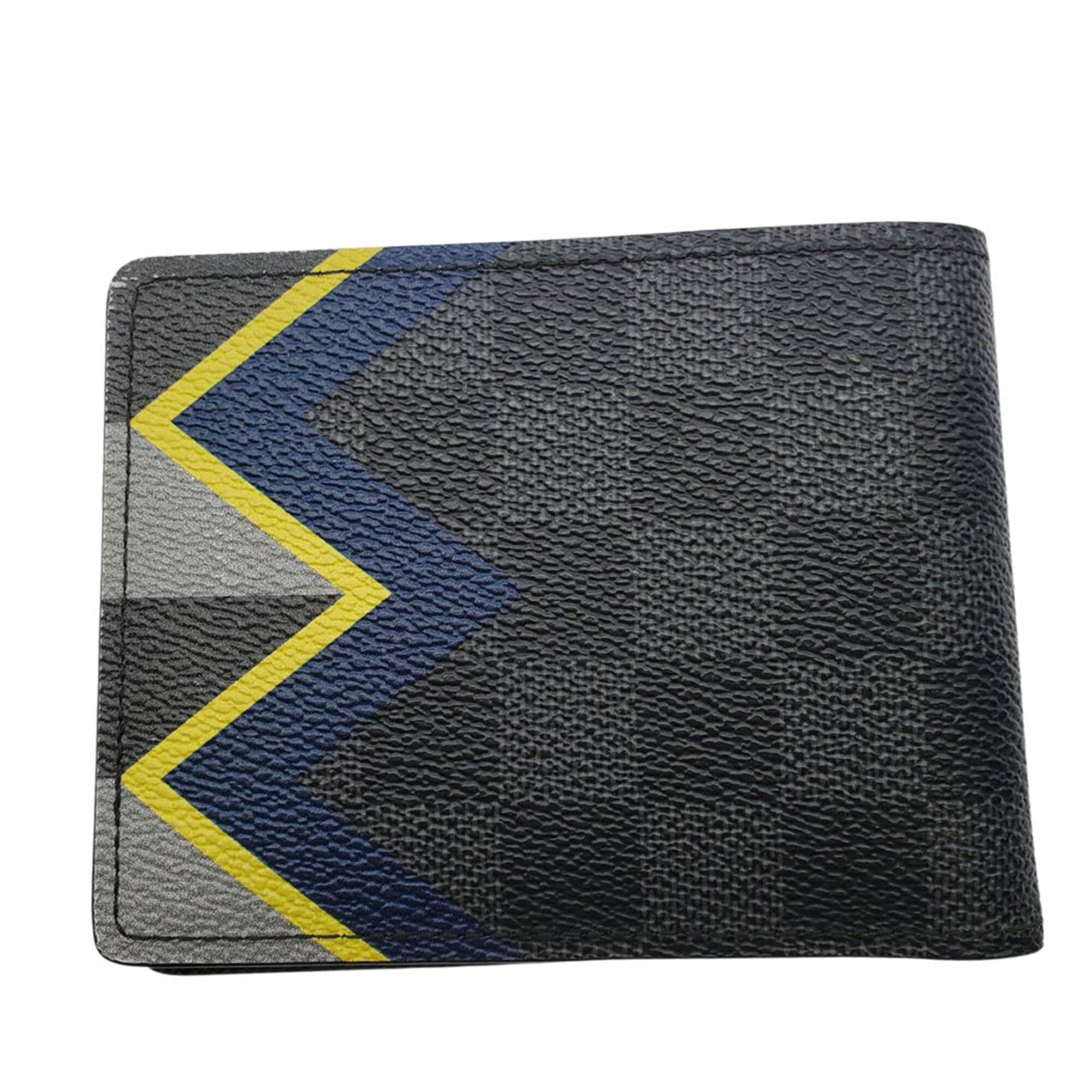 Louis Vuitton Black Damier Graphite Wallet (Bi-Fold) (Pre-Owned)