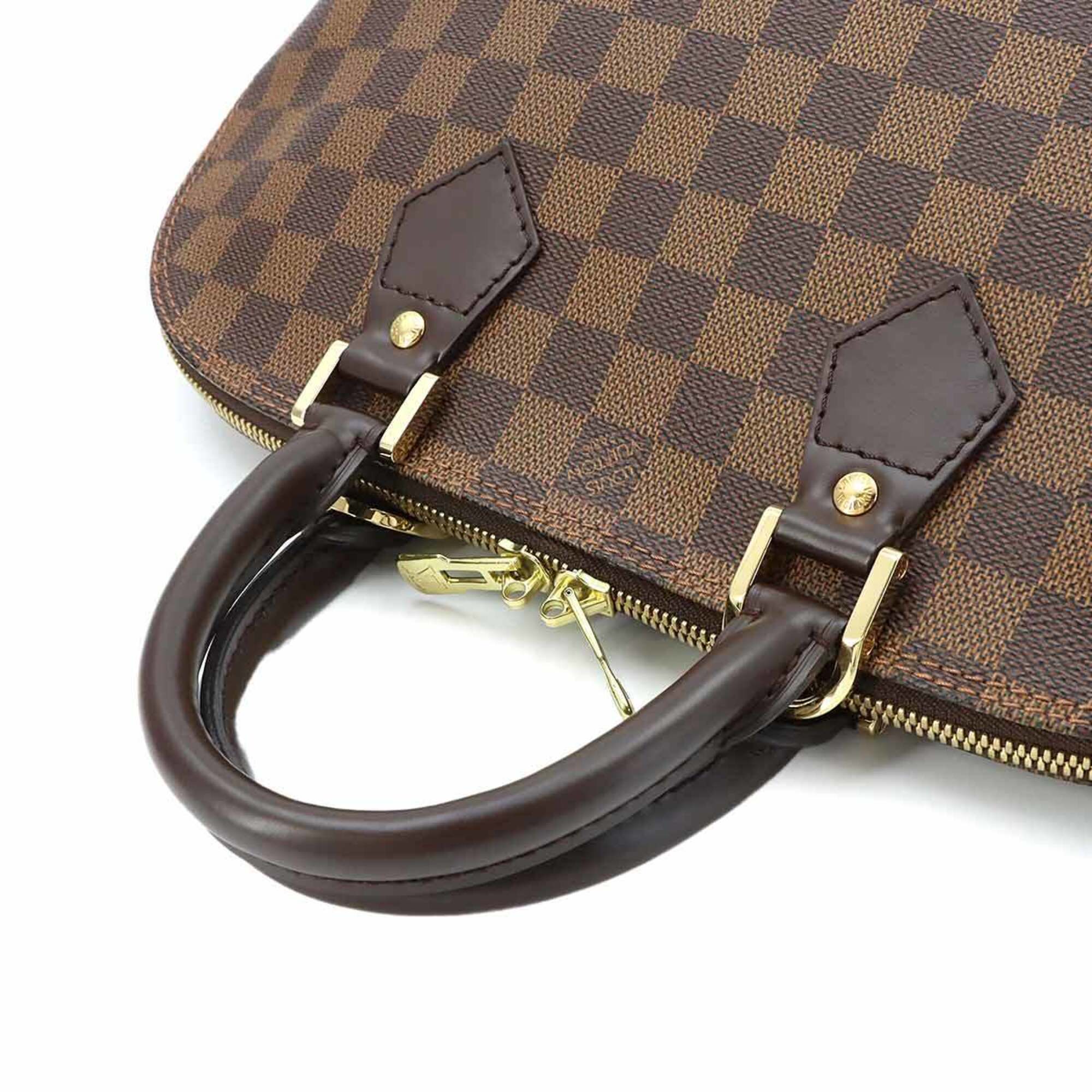 Louis Vuitton Ebene Damier Canvas Handbag (Pre-Owned)