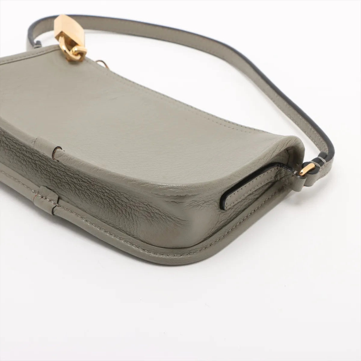 Loewe Gray Leather Handbag (Pre-Owned)