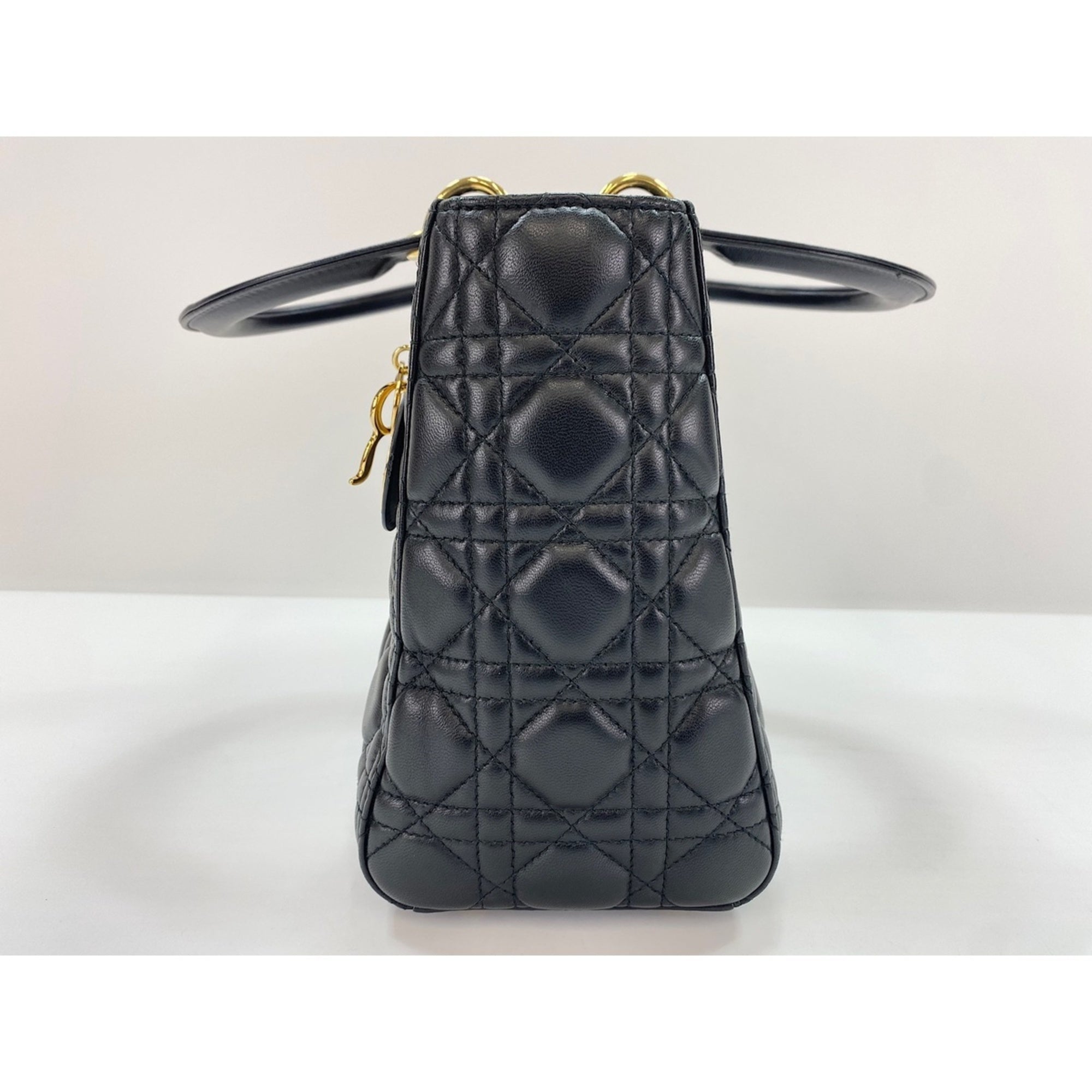 Christian Dior Black Leather Handbag (Pre-Owned)