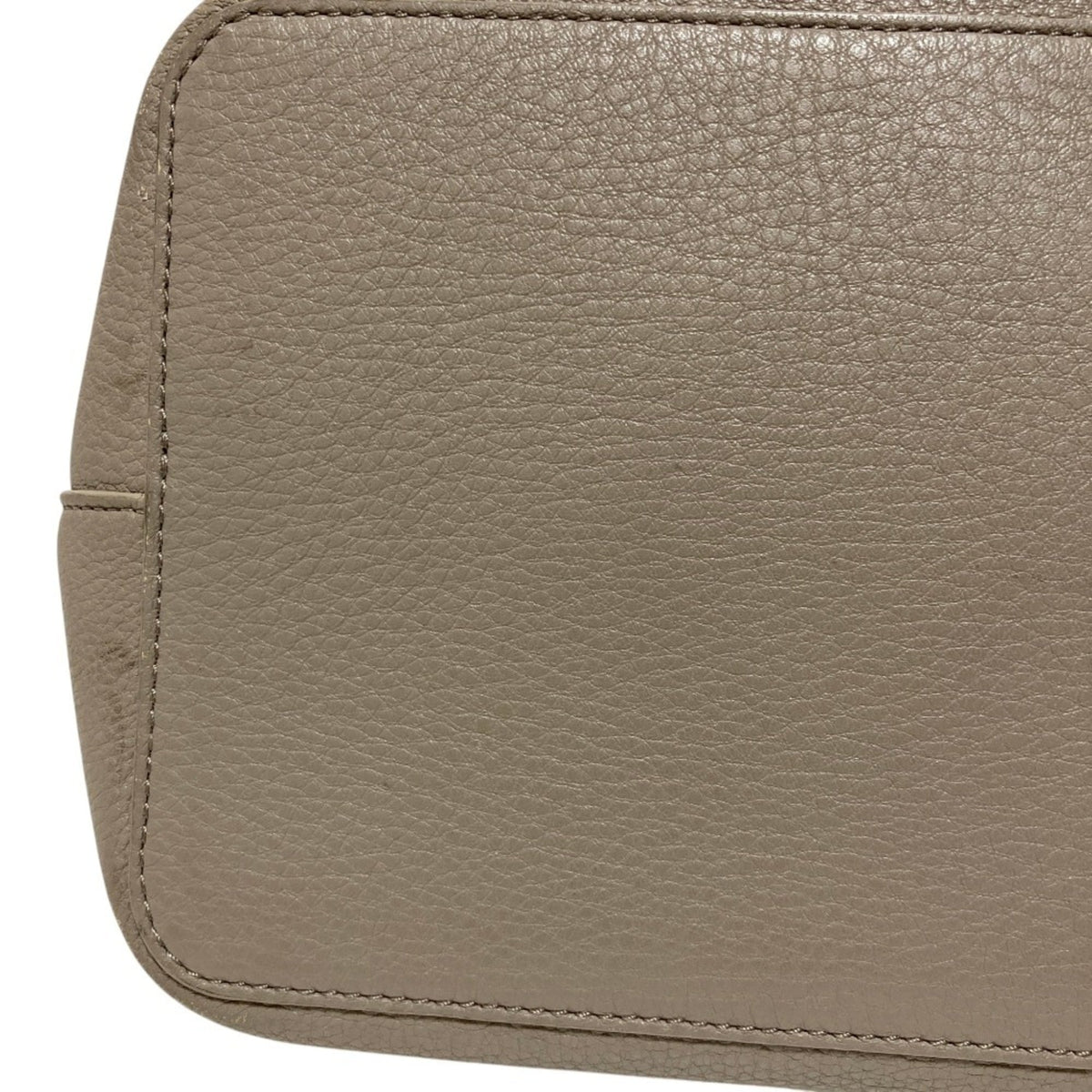 Tory Burch Gray Leather Tote Bag (Pre-Owned)