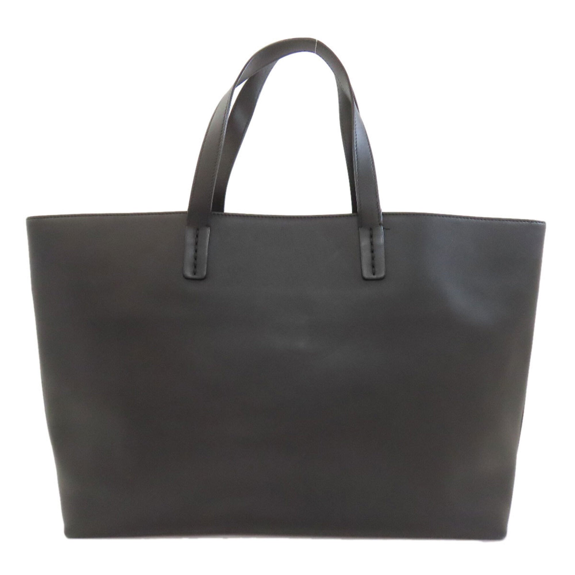 Bvlgari Black Leather Tote Bag (Pre-Owned)