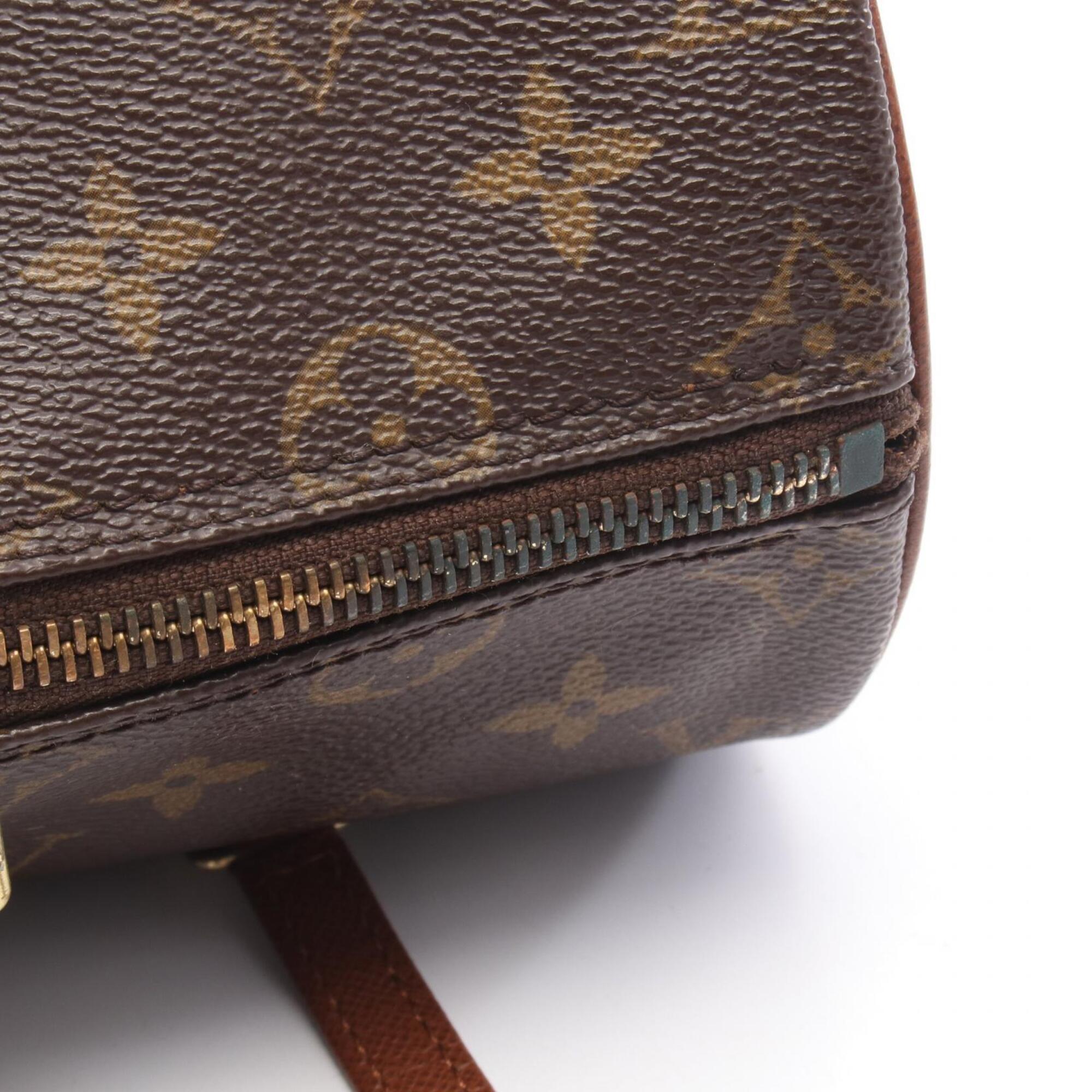 Louis Vuitton Brown Monogram Monogram Leather Handbag (Pre-Owned)