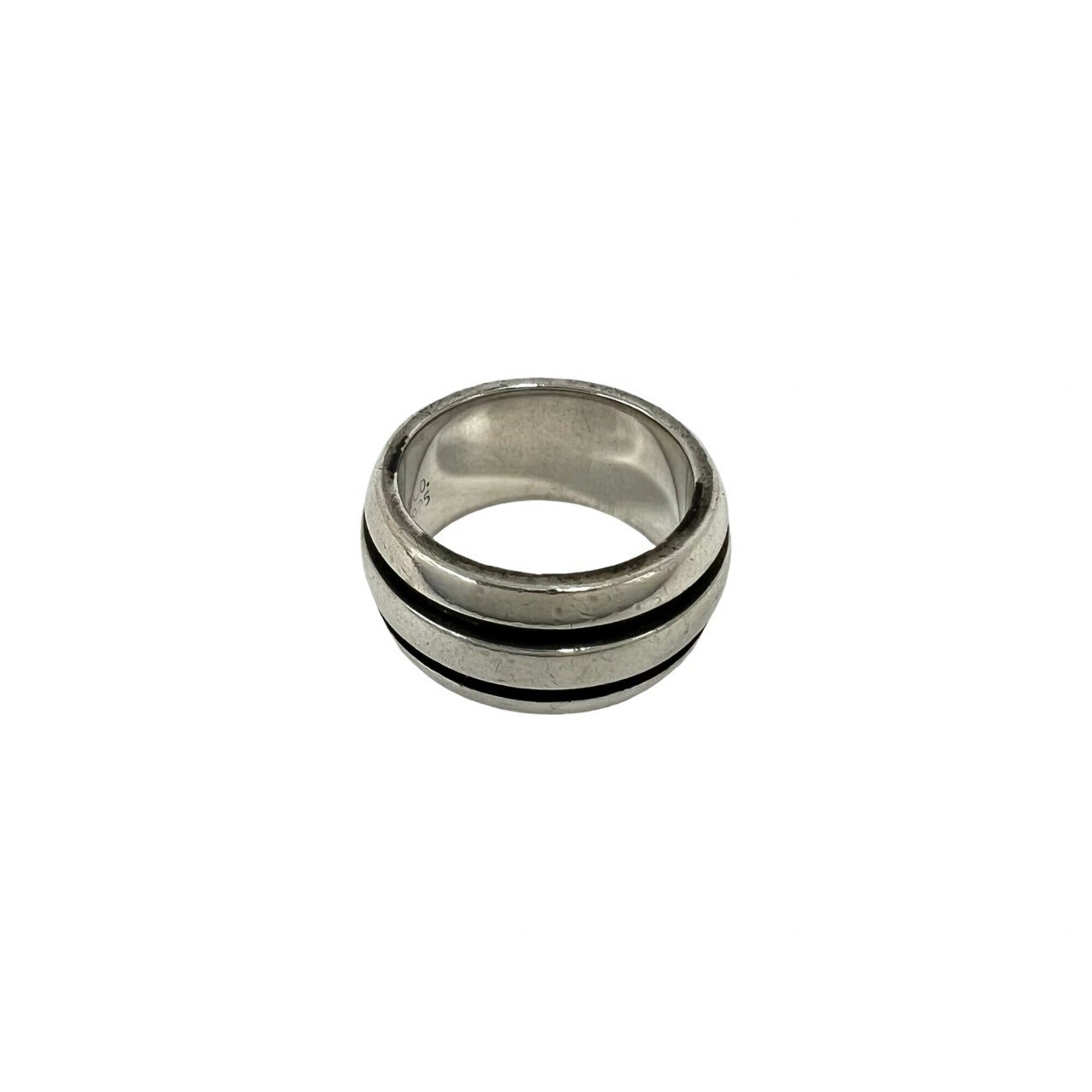 Tiffany Silver Silver 925 Band Ring (Pre-Owned)