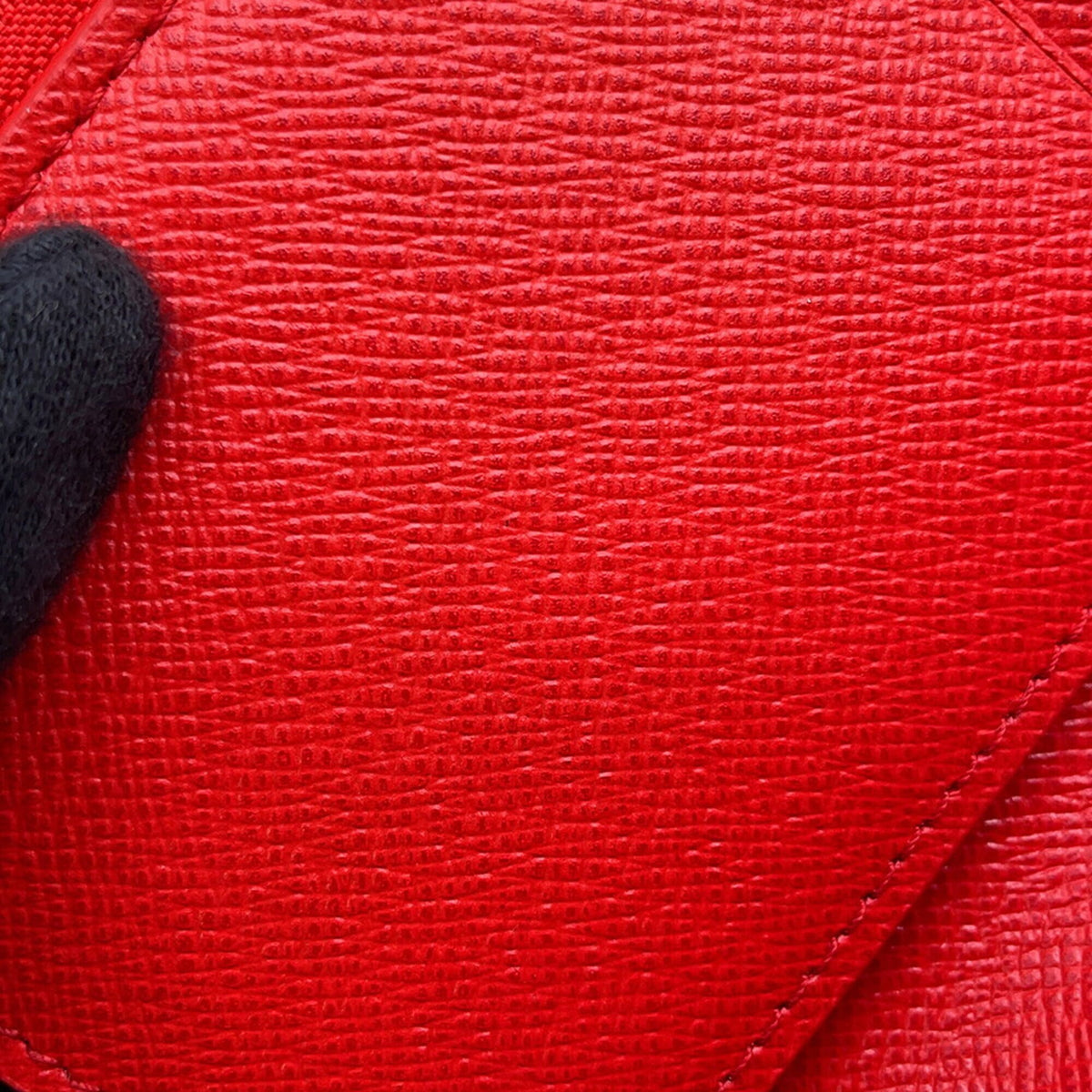 Louis Vuitton Rouge Monogram Coin Purse/Coin Case (Pre-Owned)