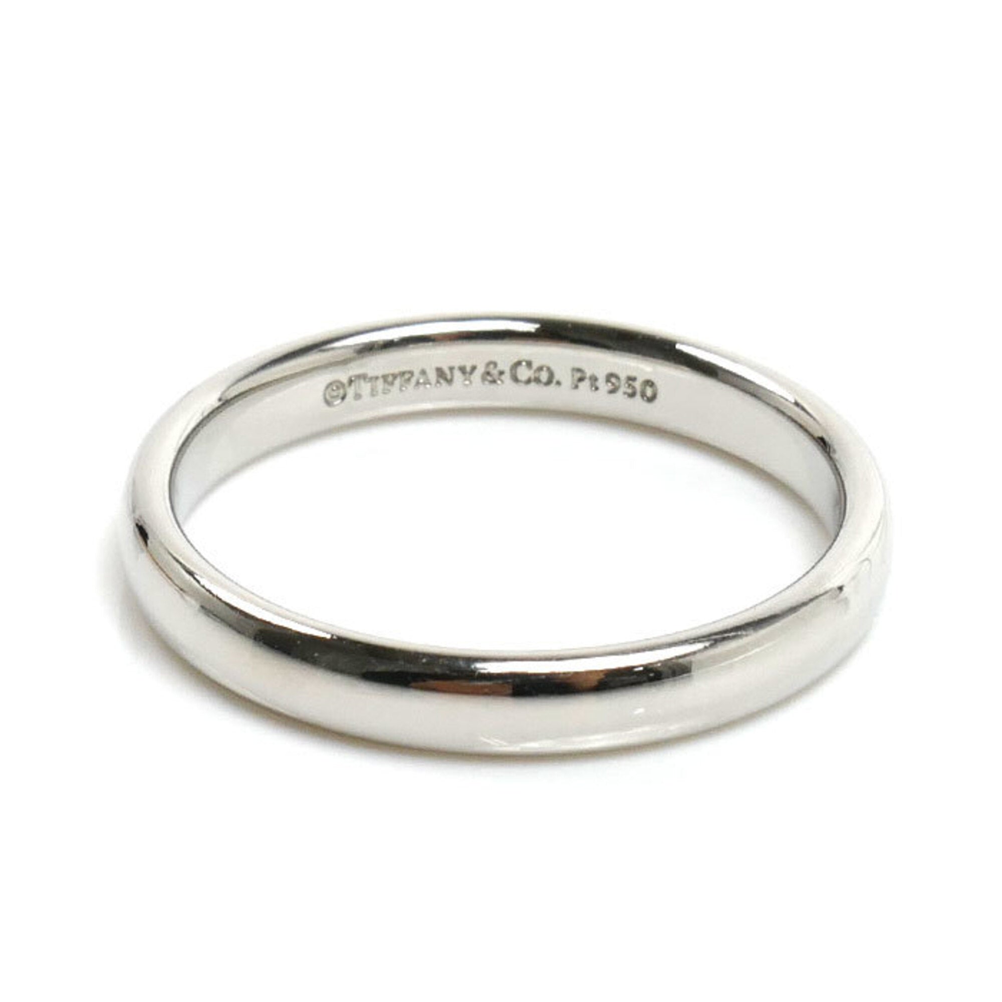 Tiffany Platinum 950 Band Ring (Pre-Owned)