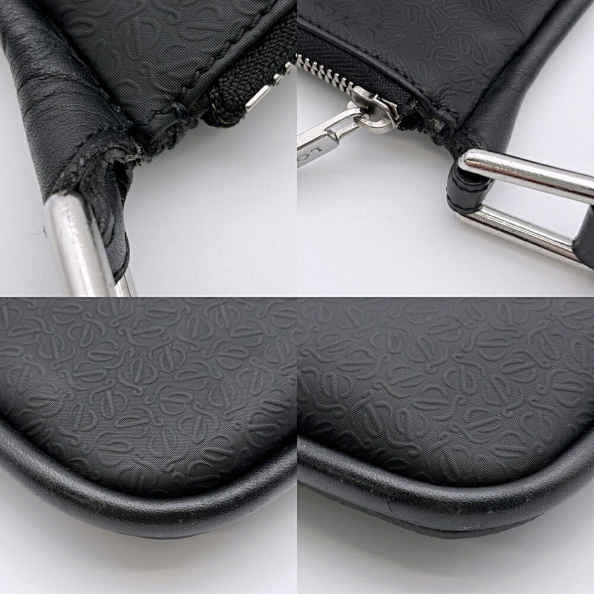 Loewe Black Pvc Leather Shoulder Bag (Pre-Owned)