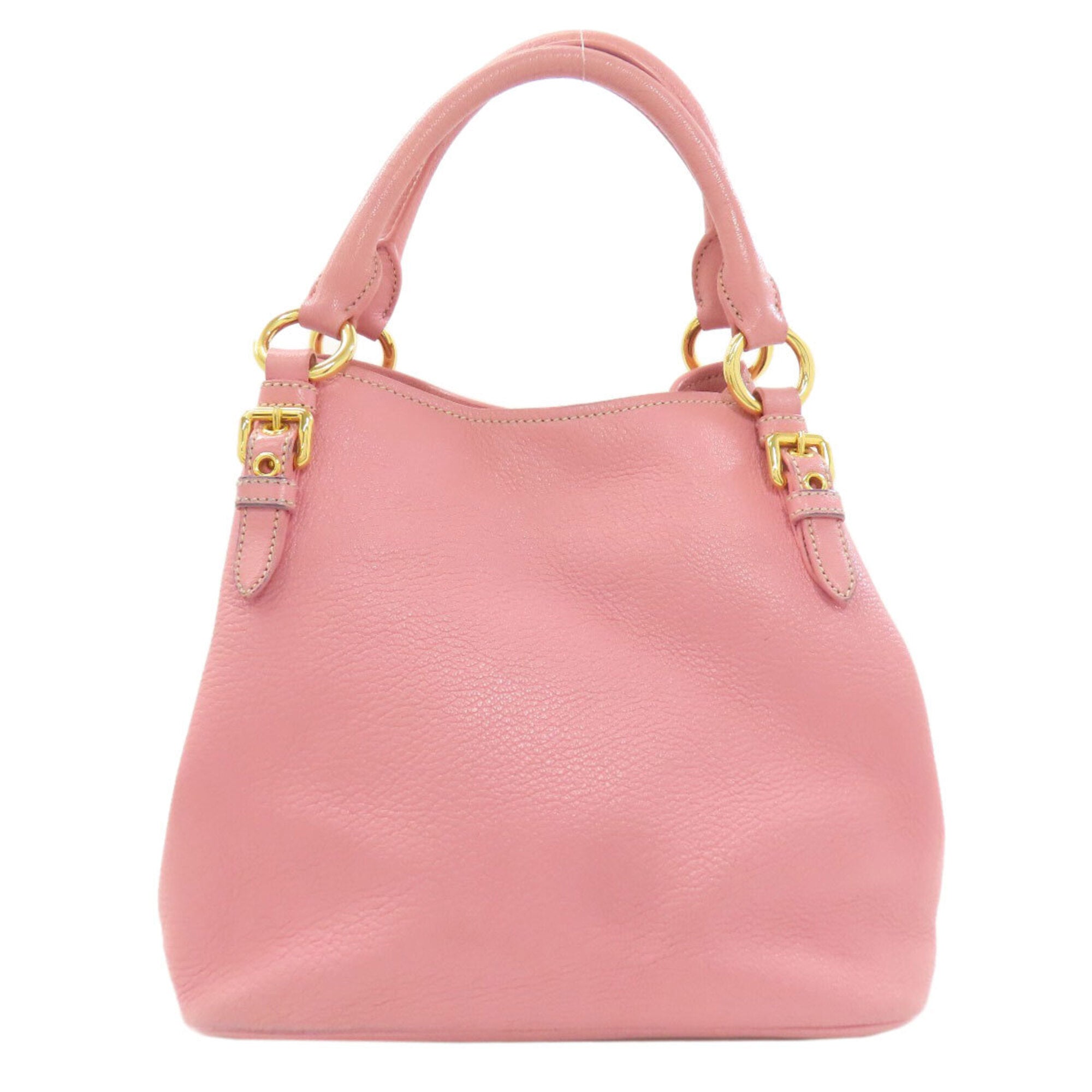 Miu Miu Pink Leather Handbag (Pre-Owned)